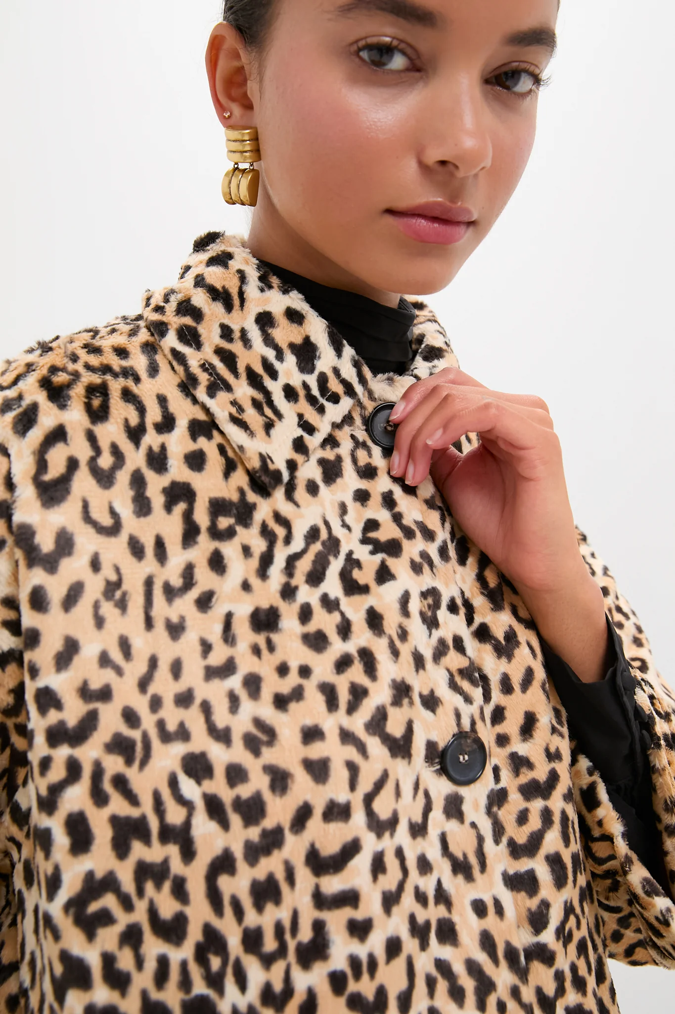 Vintage Leopard Car Coat - Image 5