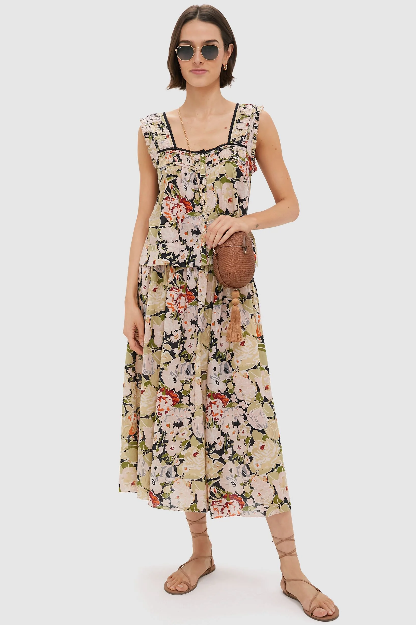 Vintage Rose The Victorian Pleat Tank - Image 2