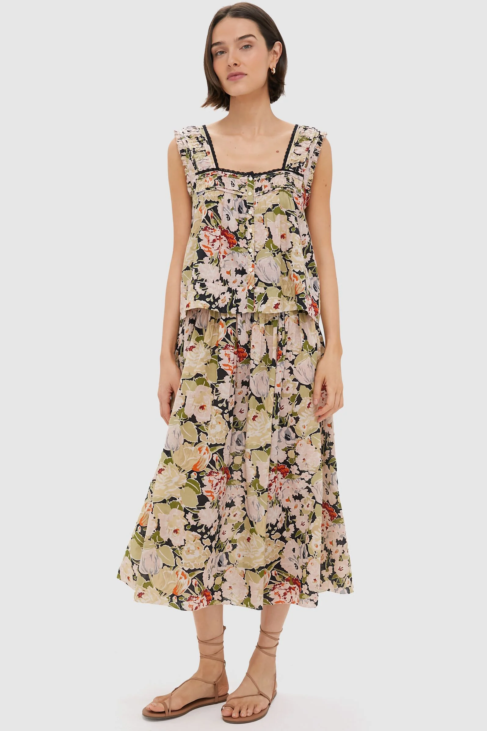 Vintage Rose The Victorian Pleat Tank - Image 6