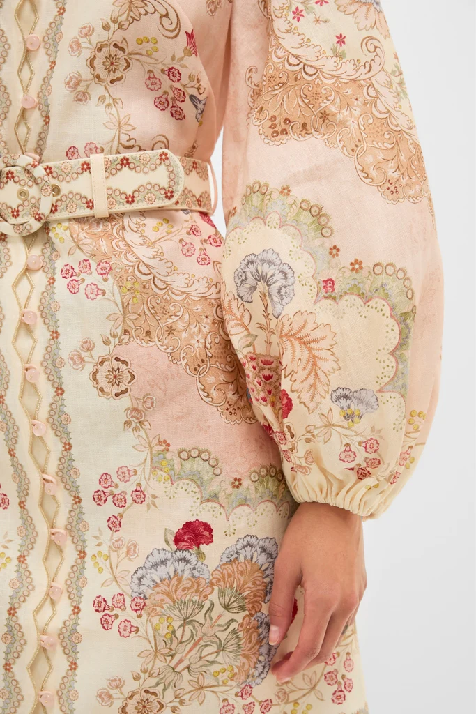 Wallpaper Floral Blush Daylight Mini Dress - Image 2