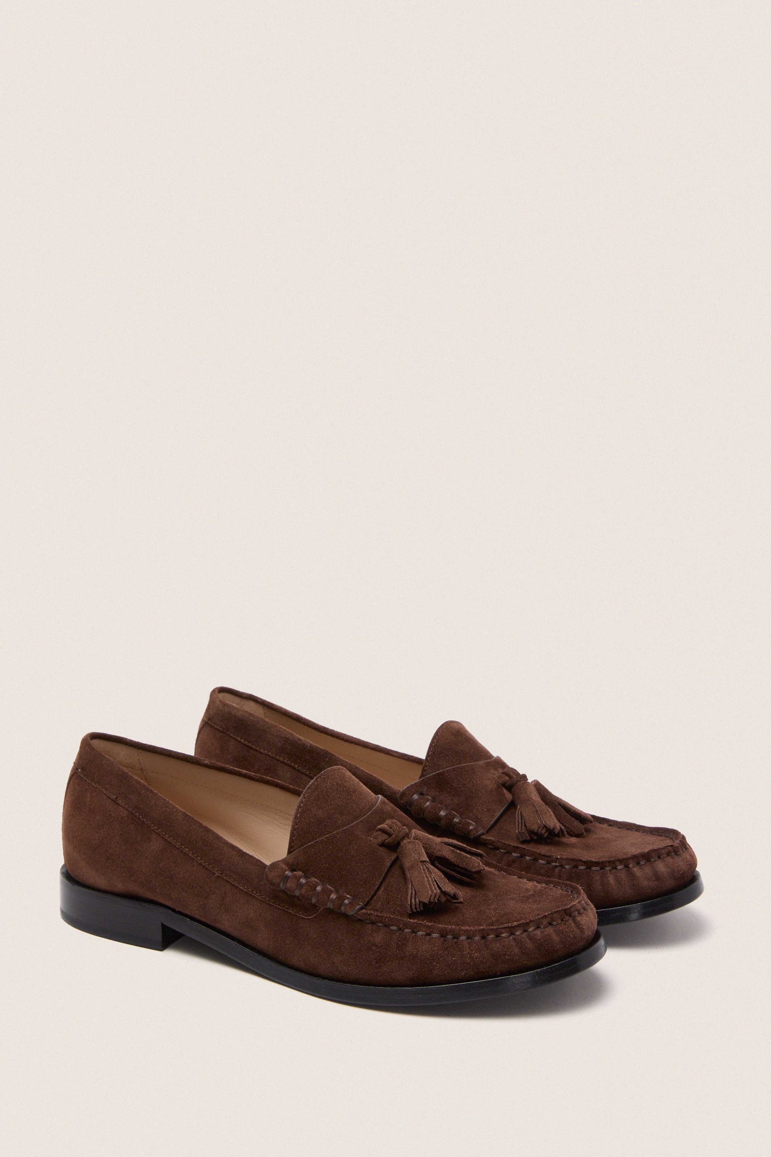 Walnut Lottie Tassel Loafers - Image 4