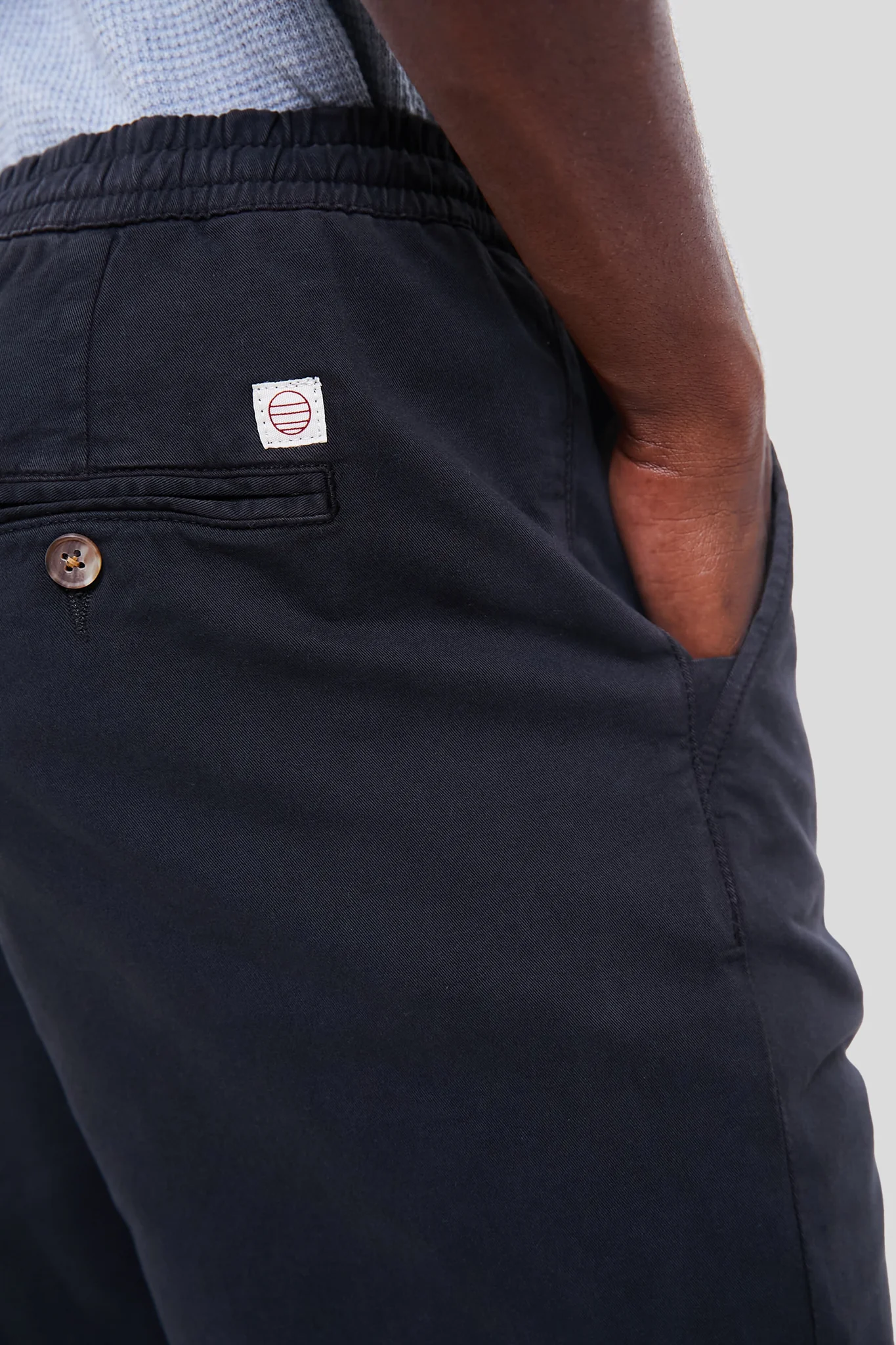 Washed Black Athletic Fit Saturday Pants - Image 5