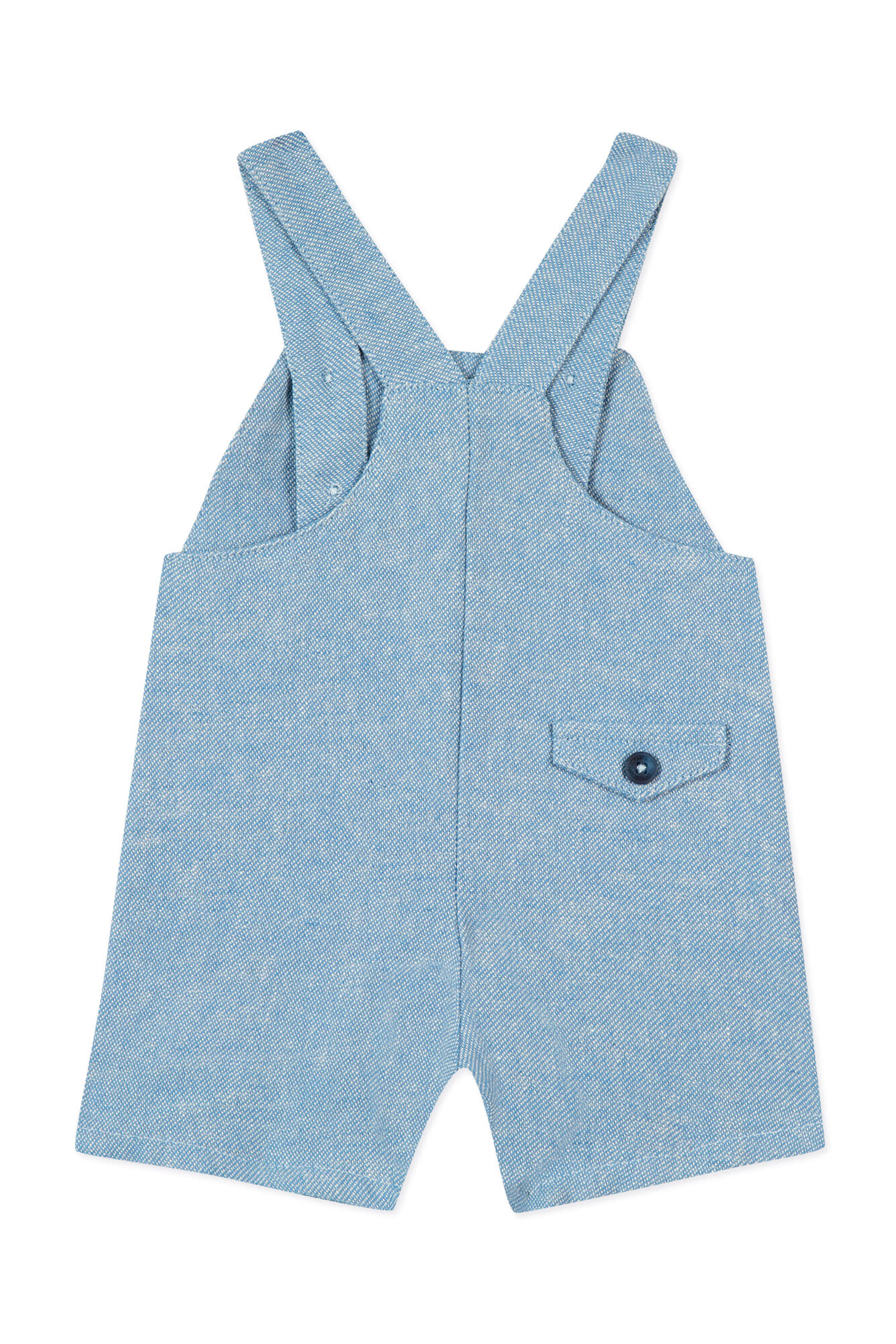 Washed Blue Overalls - Image 2
