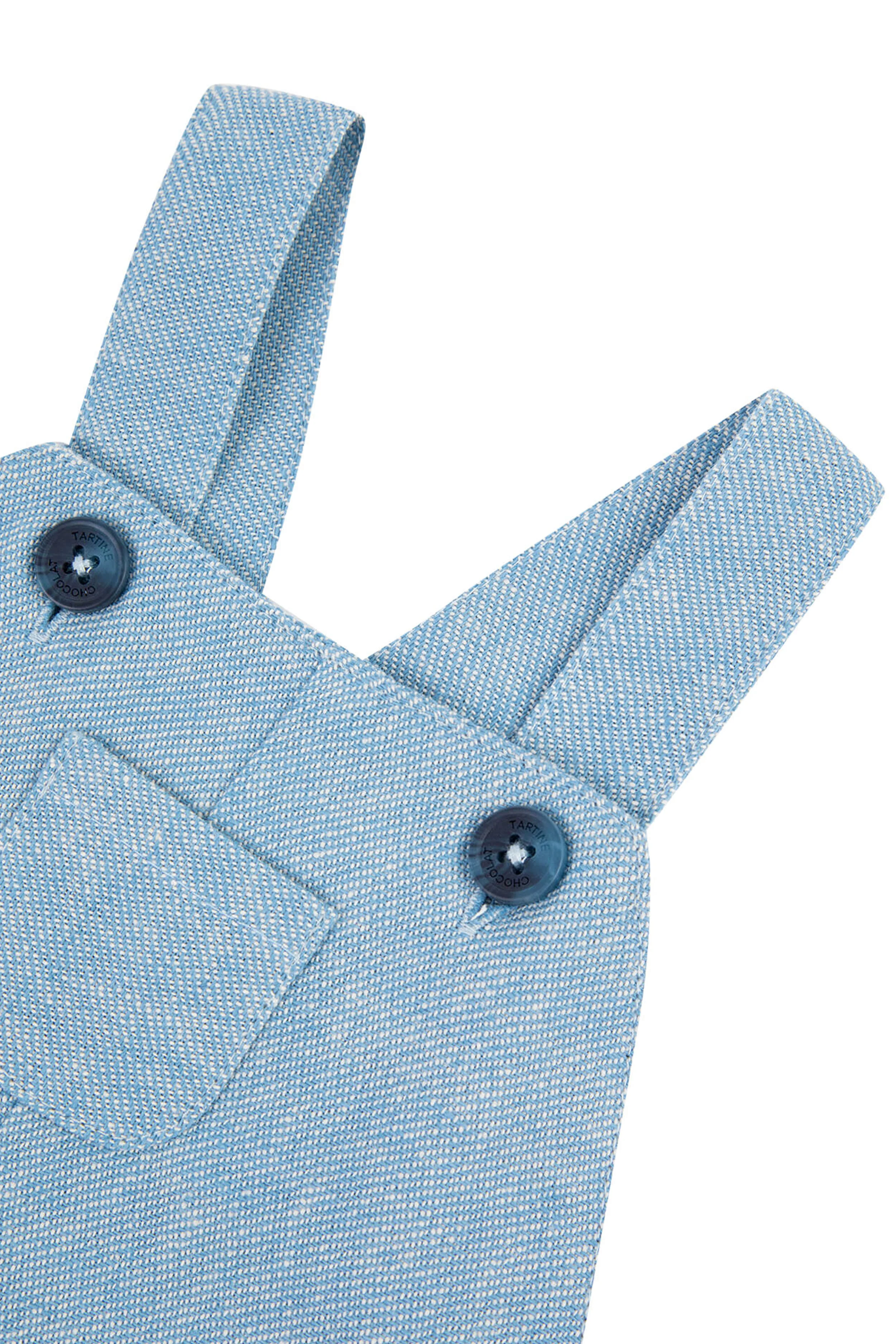 Washed Blue Overalls - Image 3