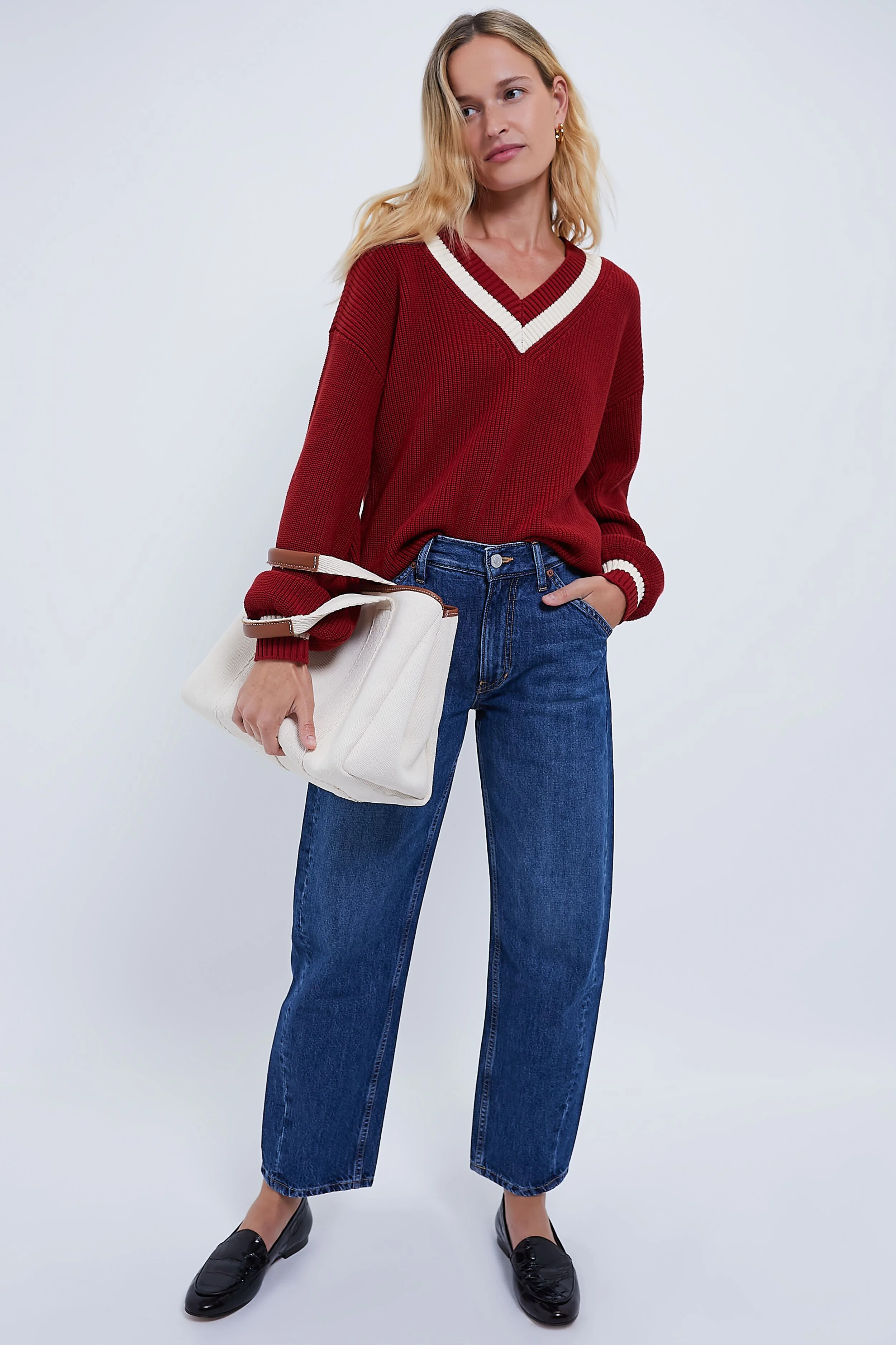 Washed Red Ashe Sweater - Image 2