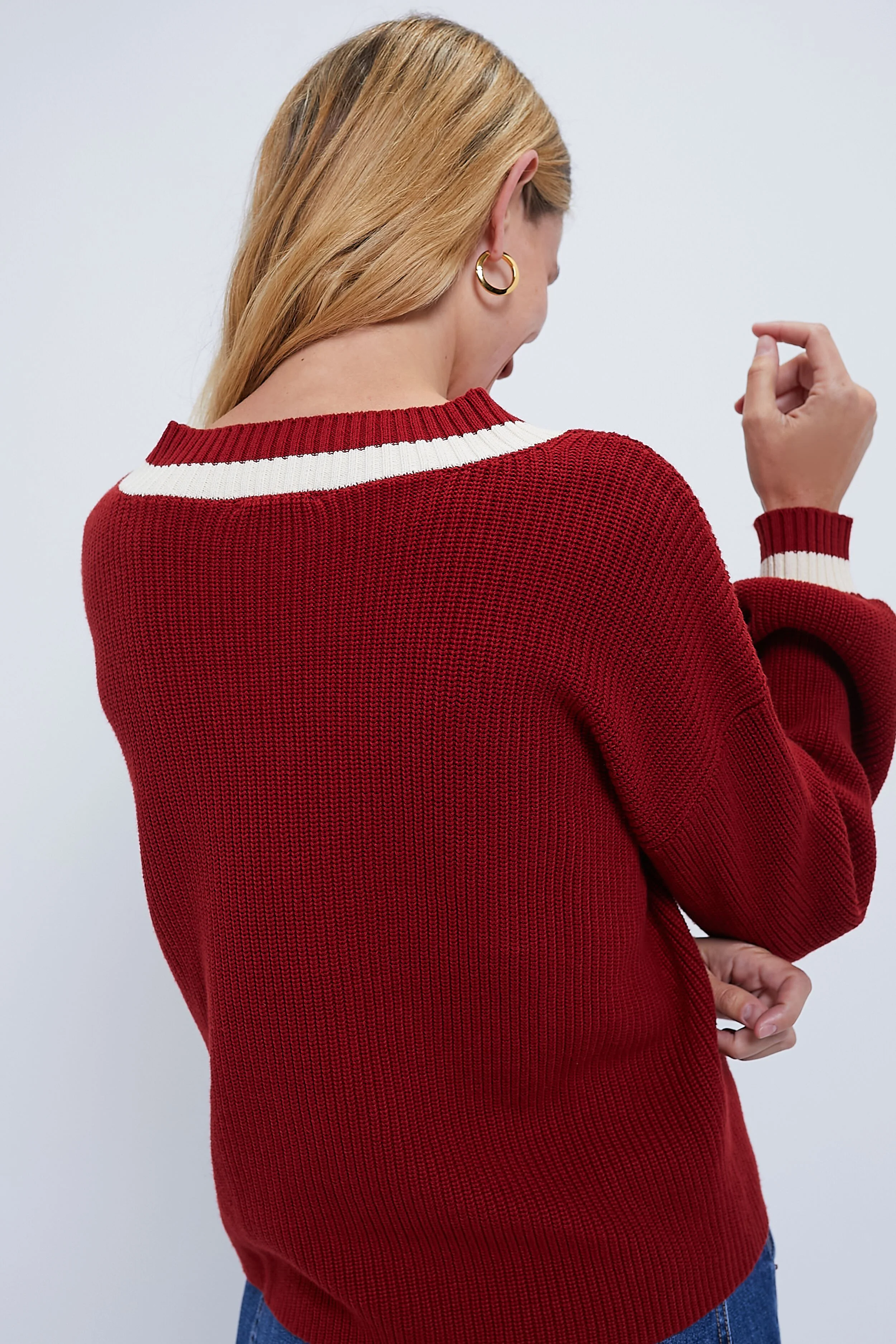 Washed Red Ashe Sweater - Image 4