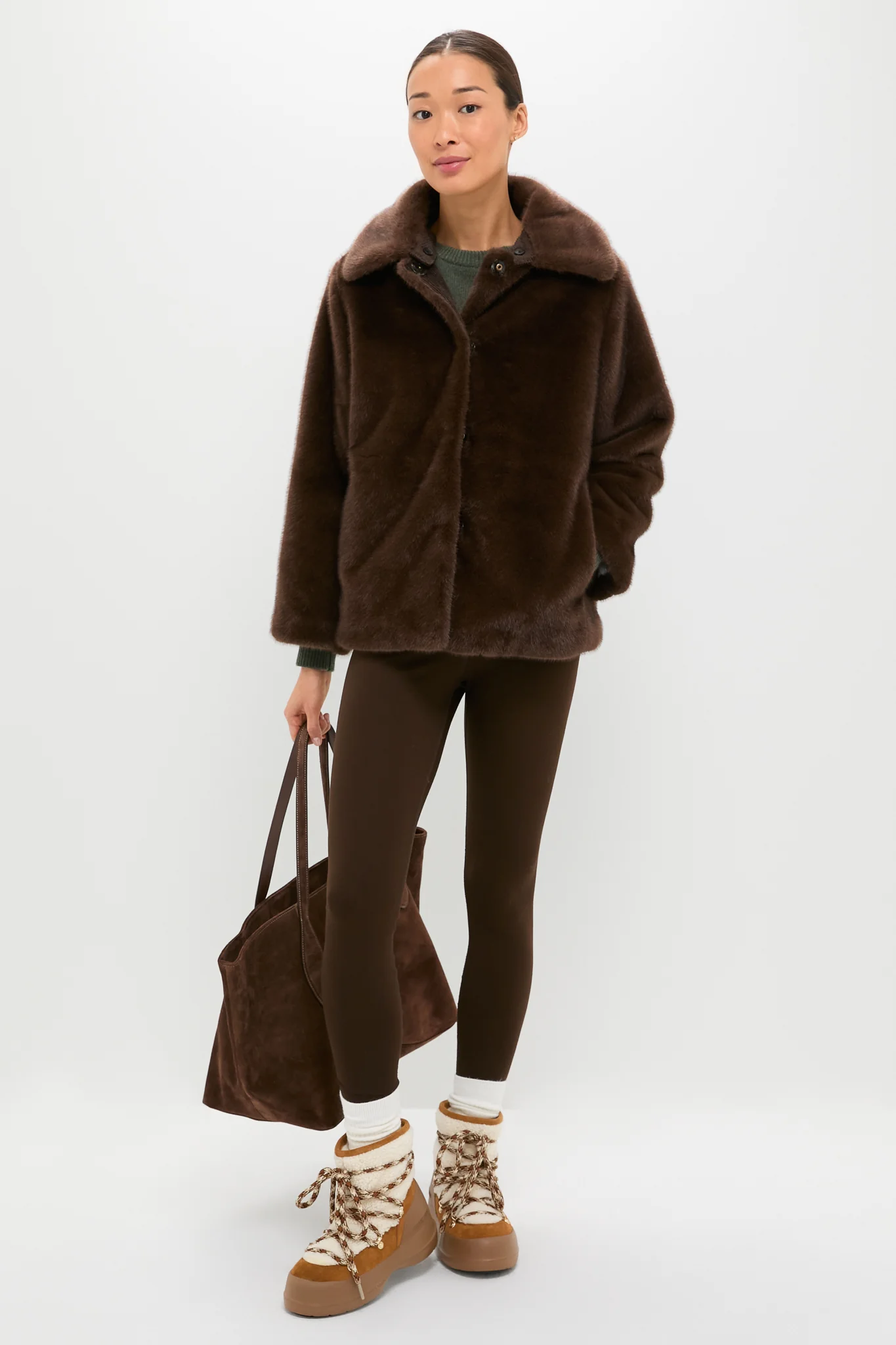 Whiskey Off White Luna Shearling Boots - Image 3