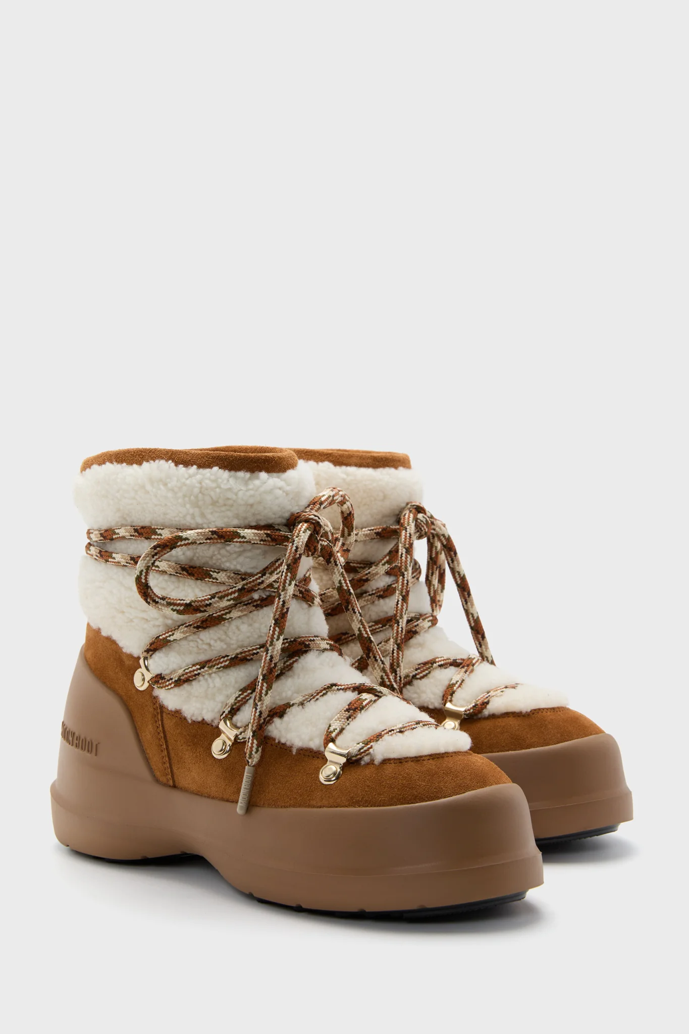 Whiskey Off White Luna Shearling Boots - Image 4