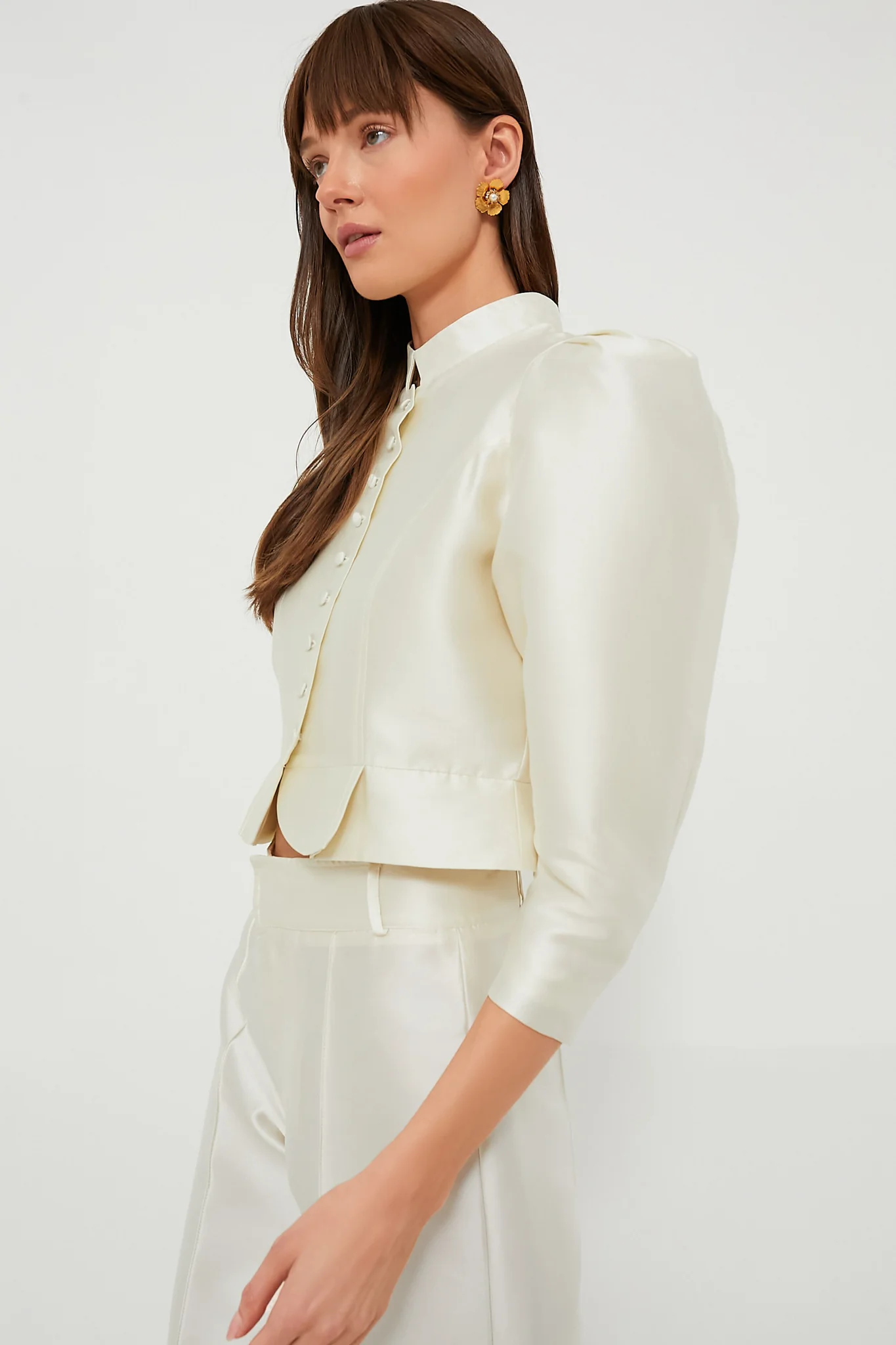 White Amoako Smart Jacket - Image 3