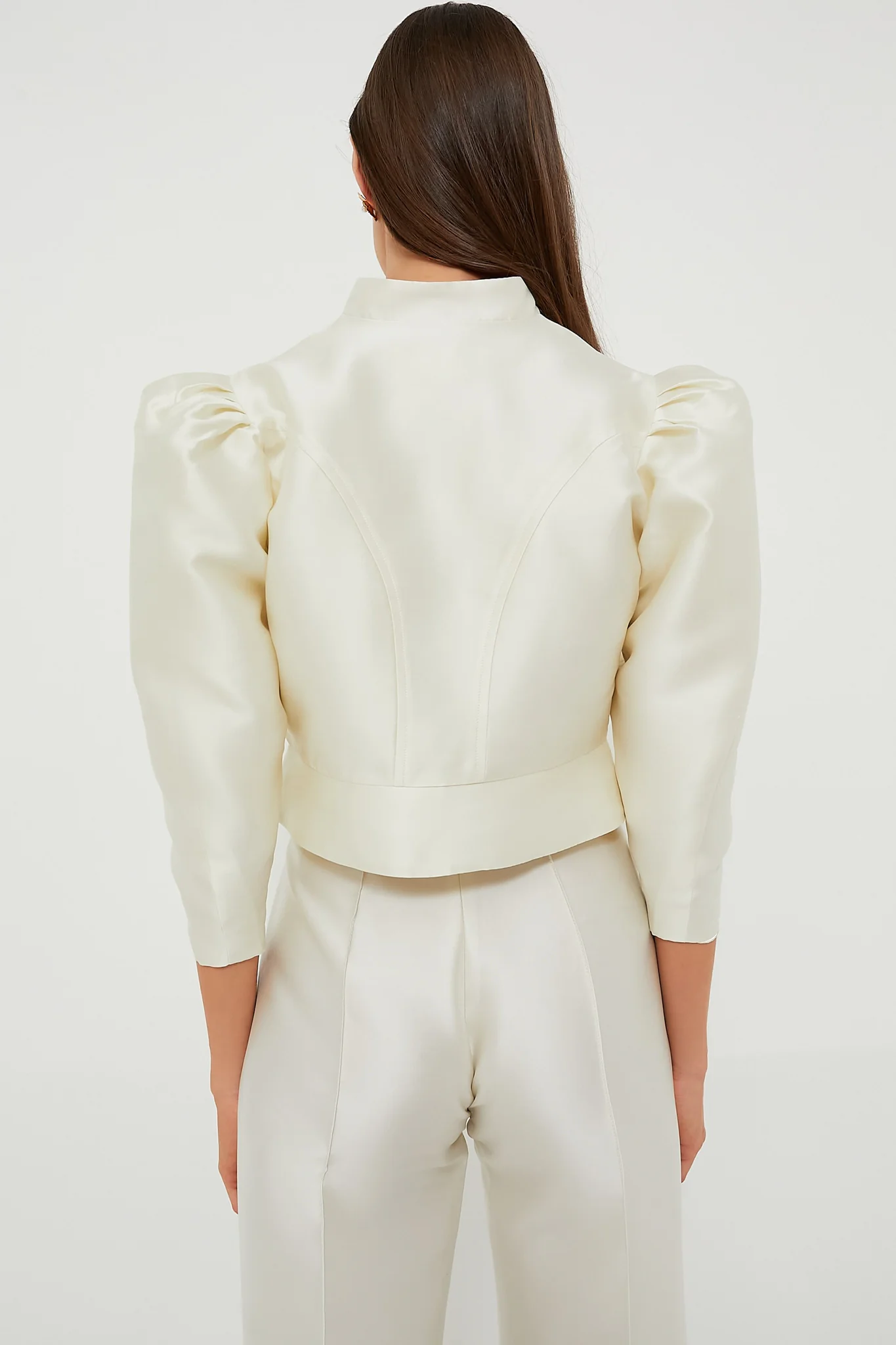 White Amoako Smart Jacket - Image 4