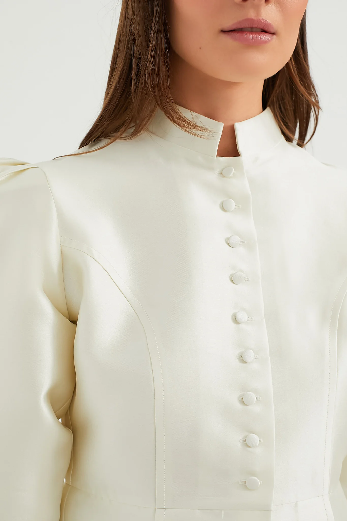 White Amoako Smart Jacket - Image 5