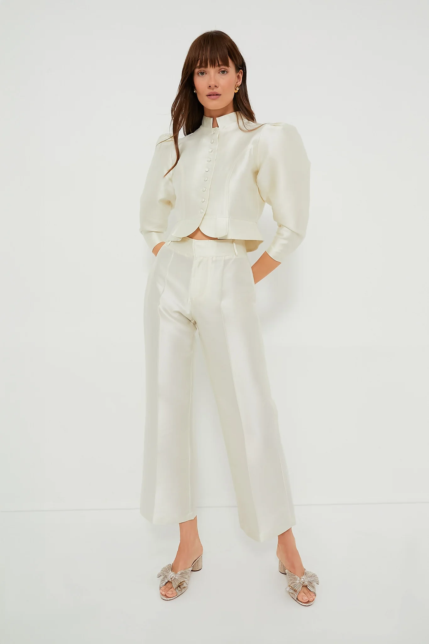 White Amoako Smart Jacket - Image 6
