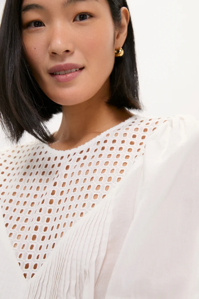 White Bella Blouse - Image 5