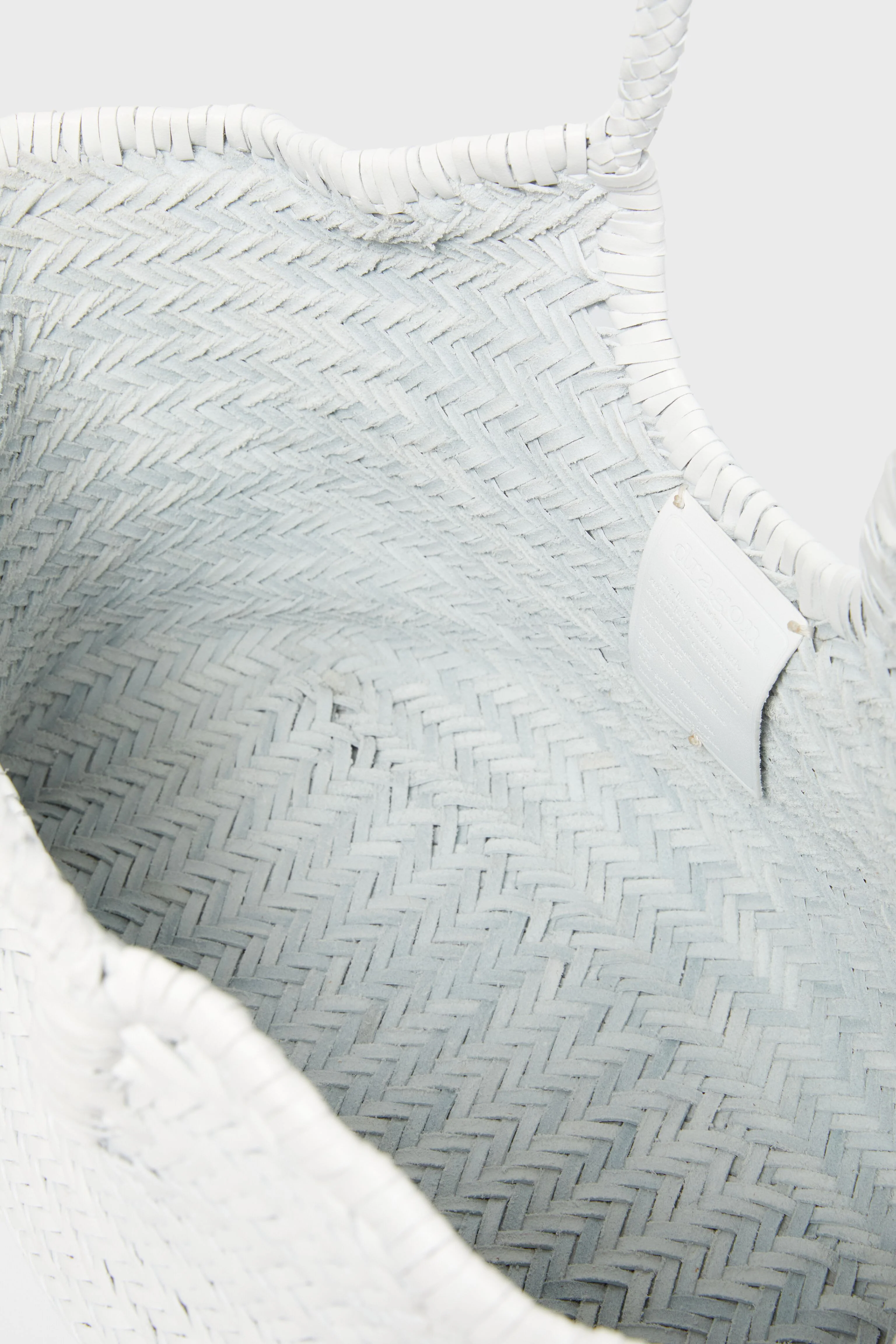 White Big Nantucket Basket - Image 5