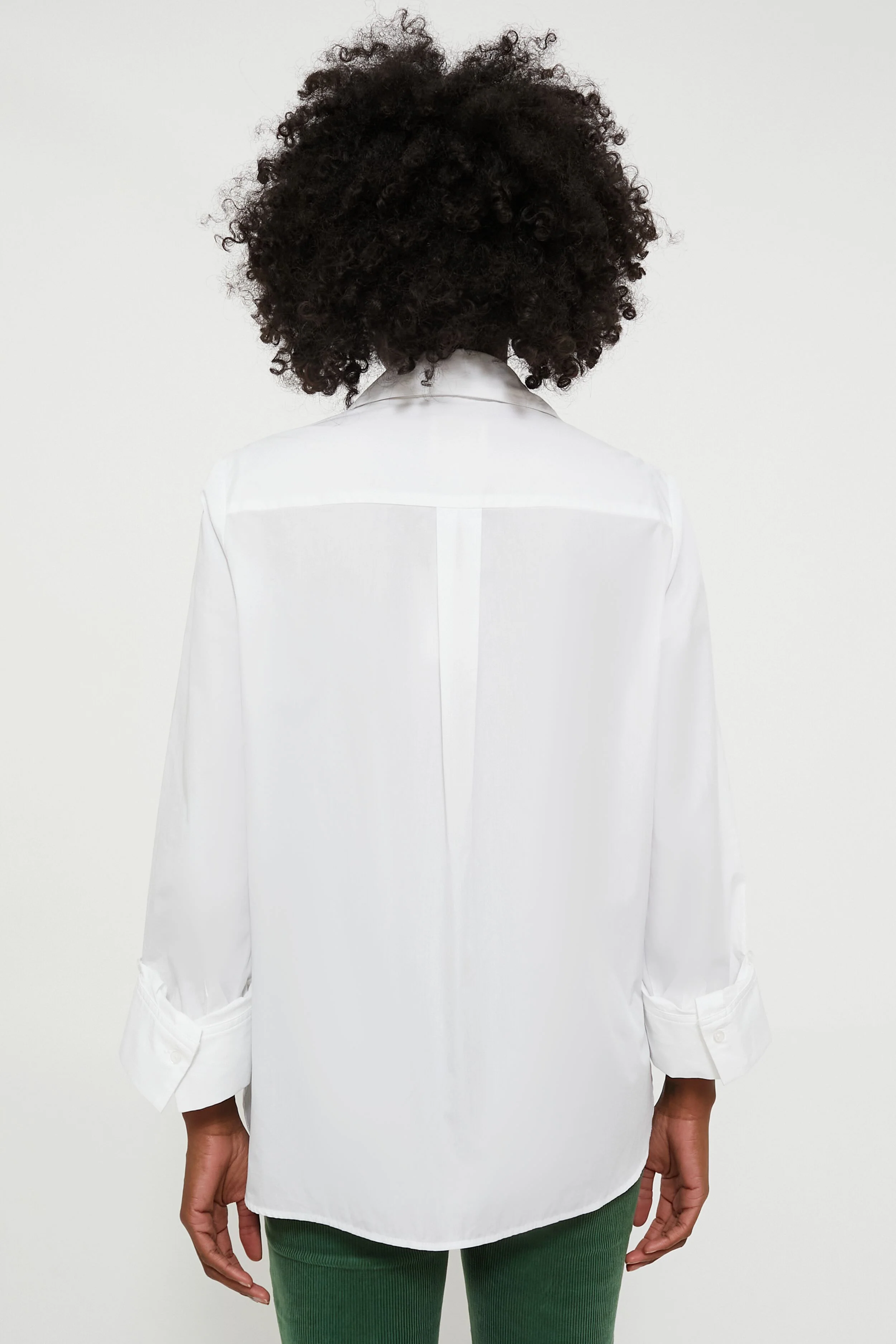 White Boyfriend Shirt - Image 4