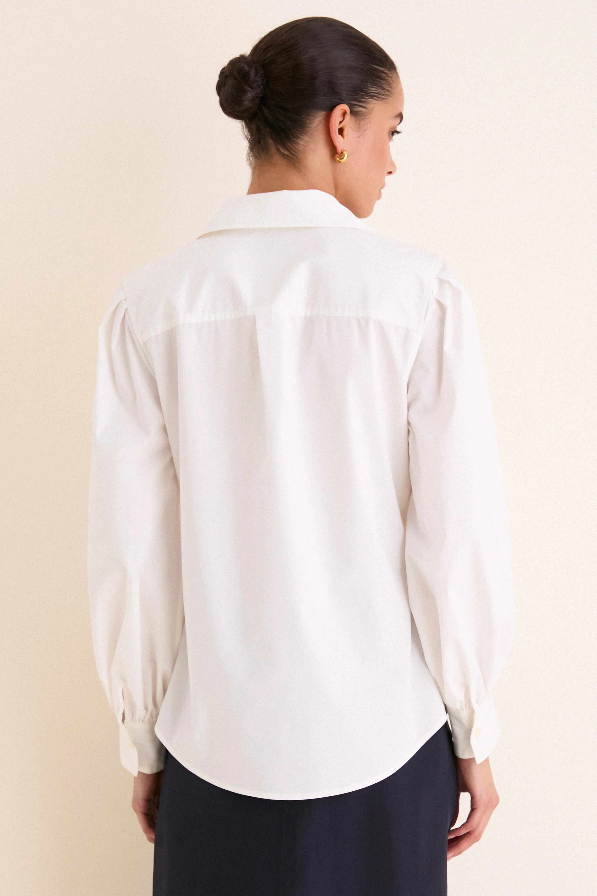 White Carolina Button Down - Image 4