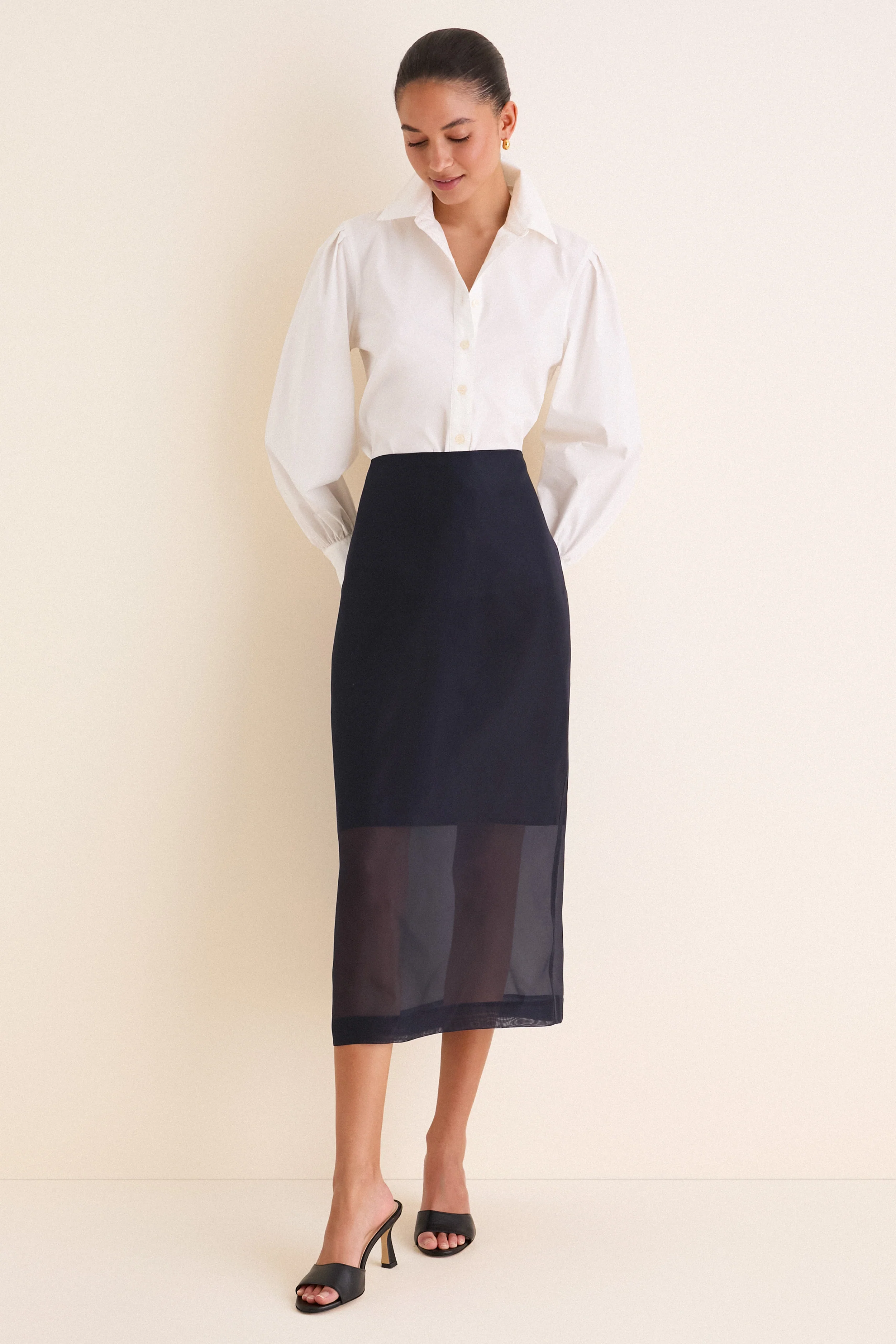 White Carolina Button Down - Image 5