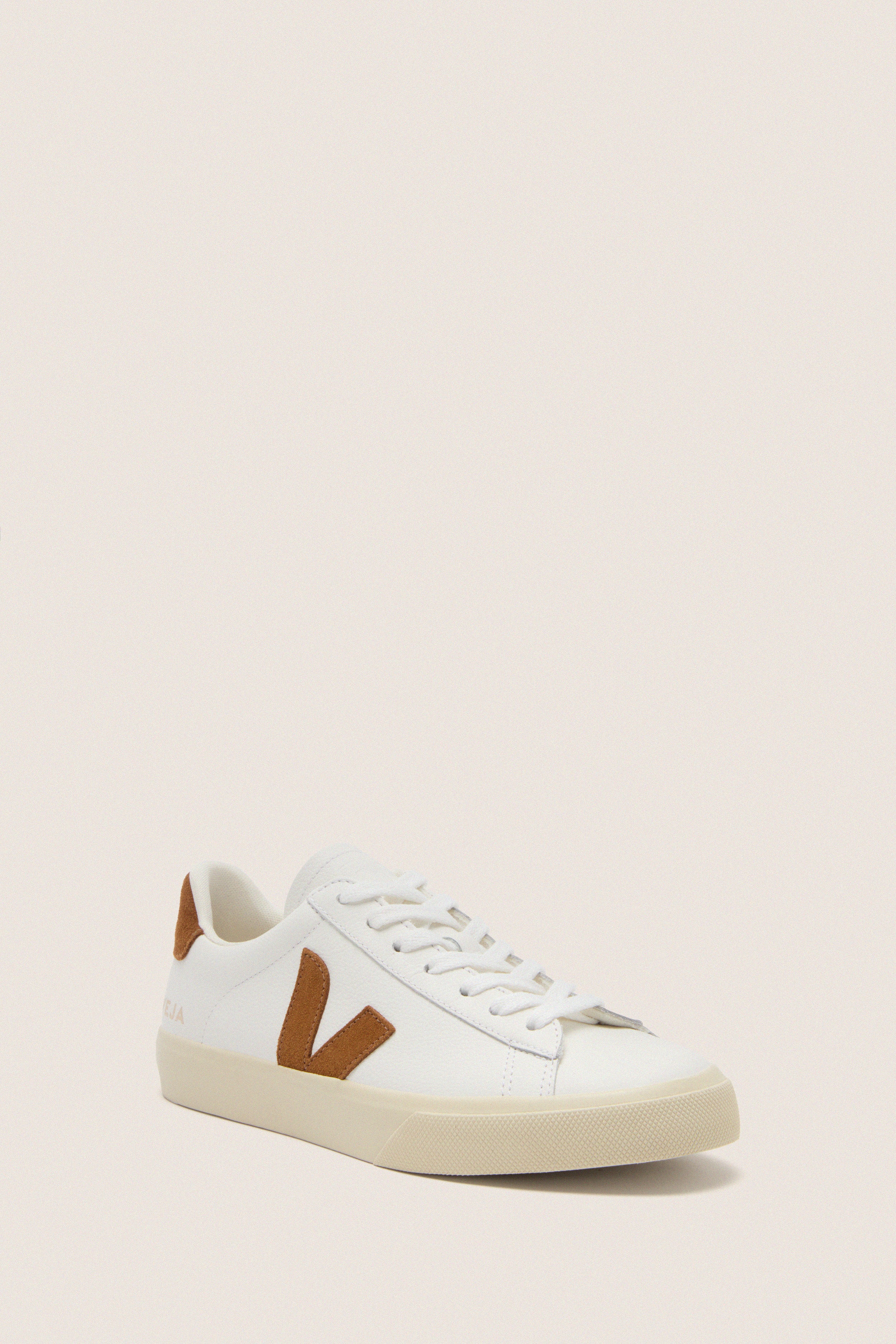 White Cognac Campo Sneakers