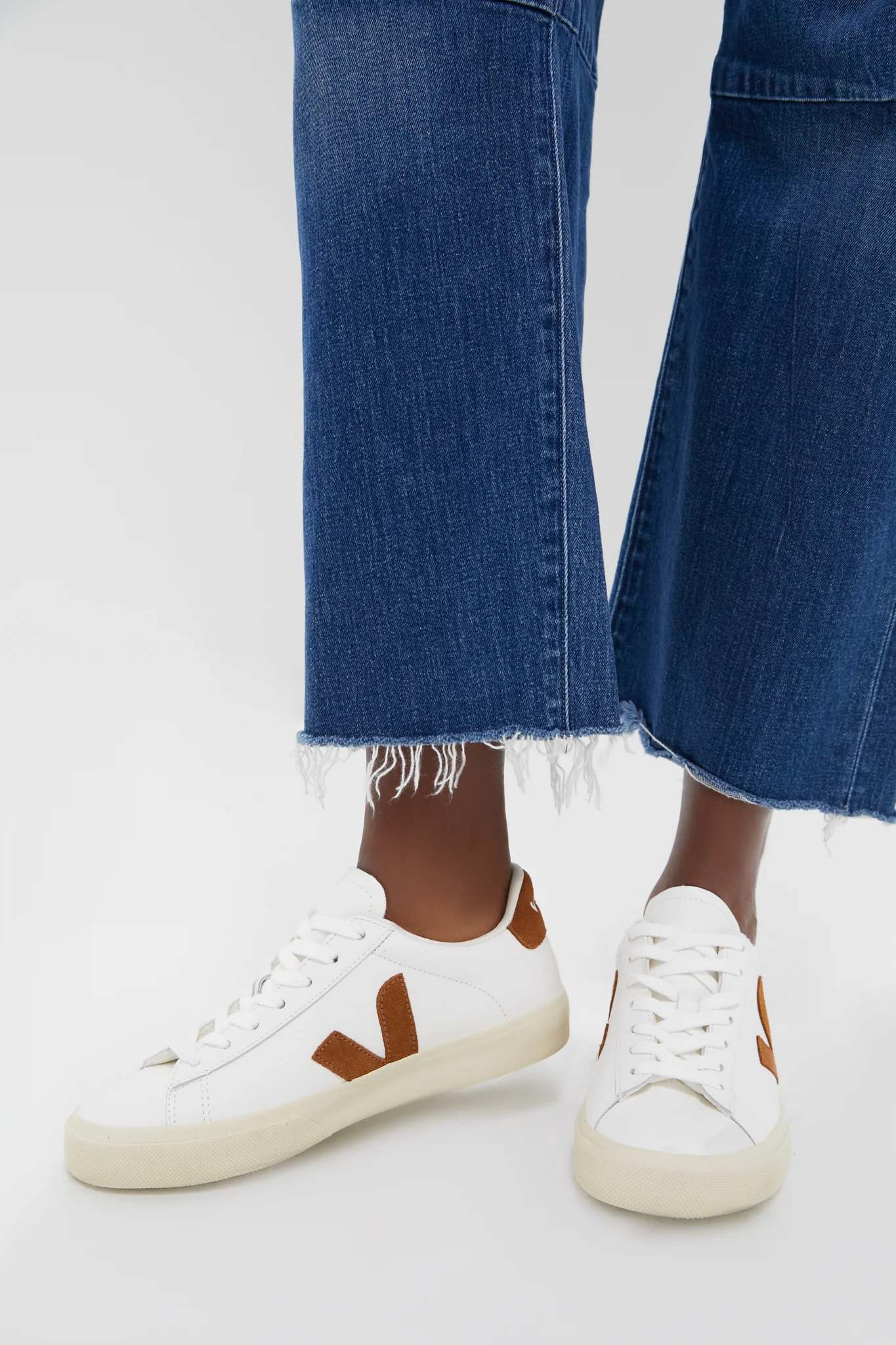 White Cognac Campo Sneakers - Image 3