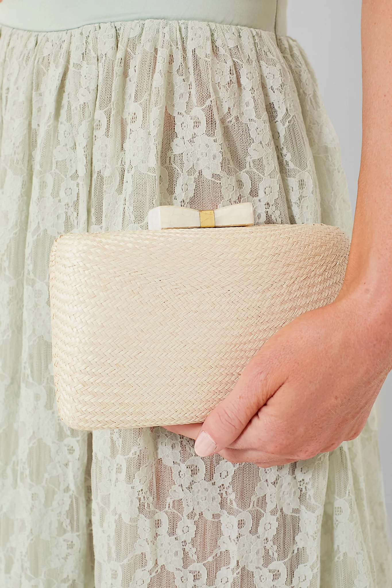 White Eloise Clutch - Image 2