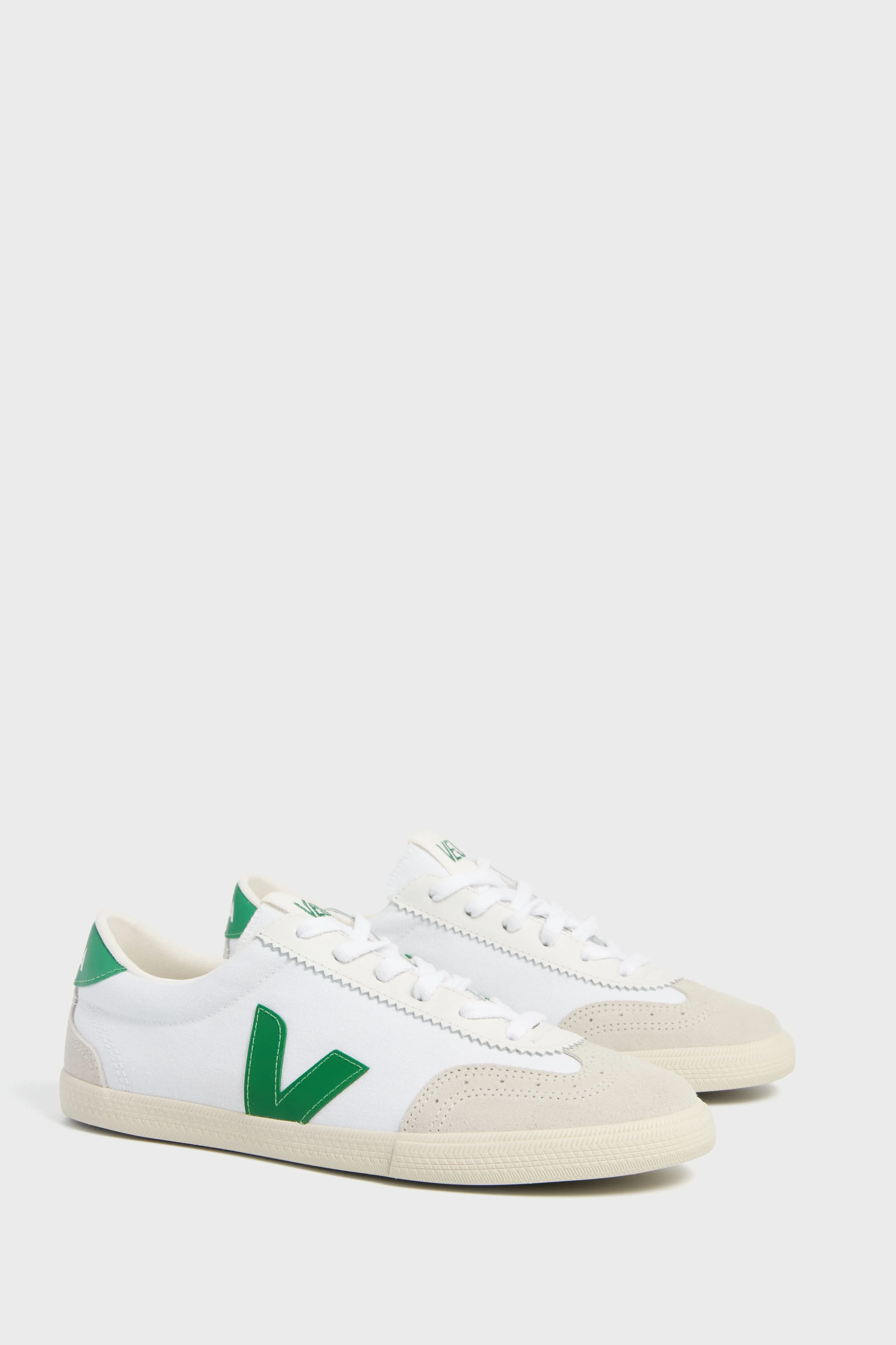 White Emeraude Volley Sneakers - Image 4