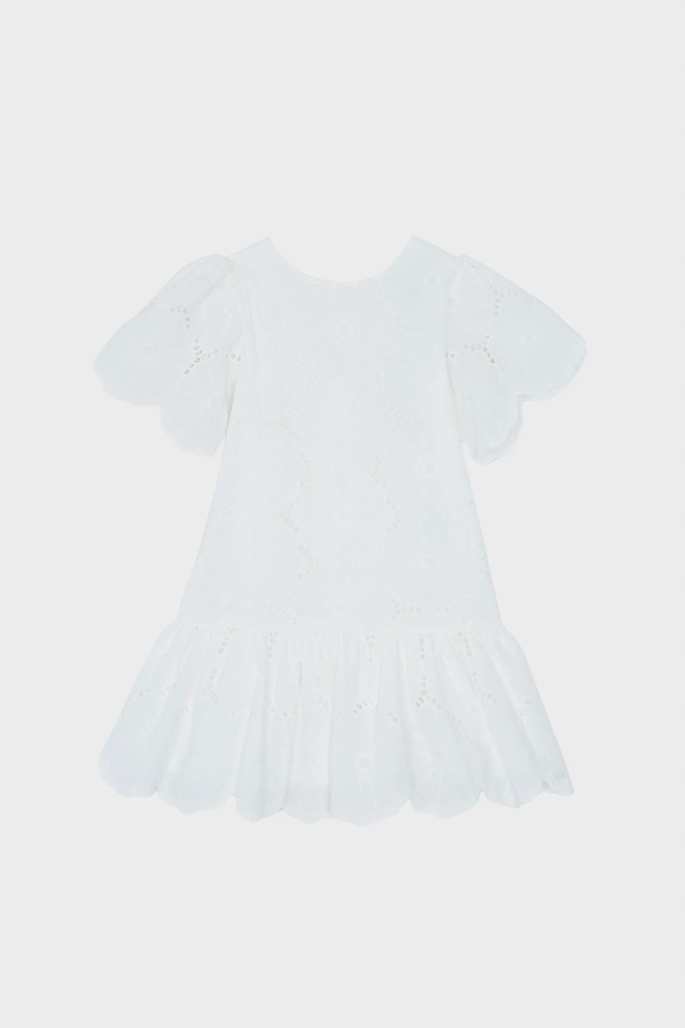 White Eyelet Dress - Image 3