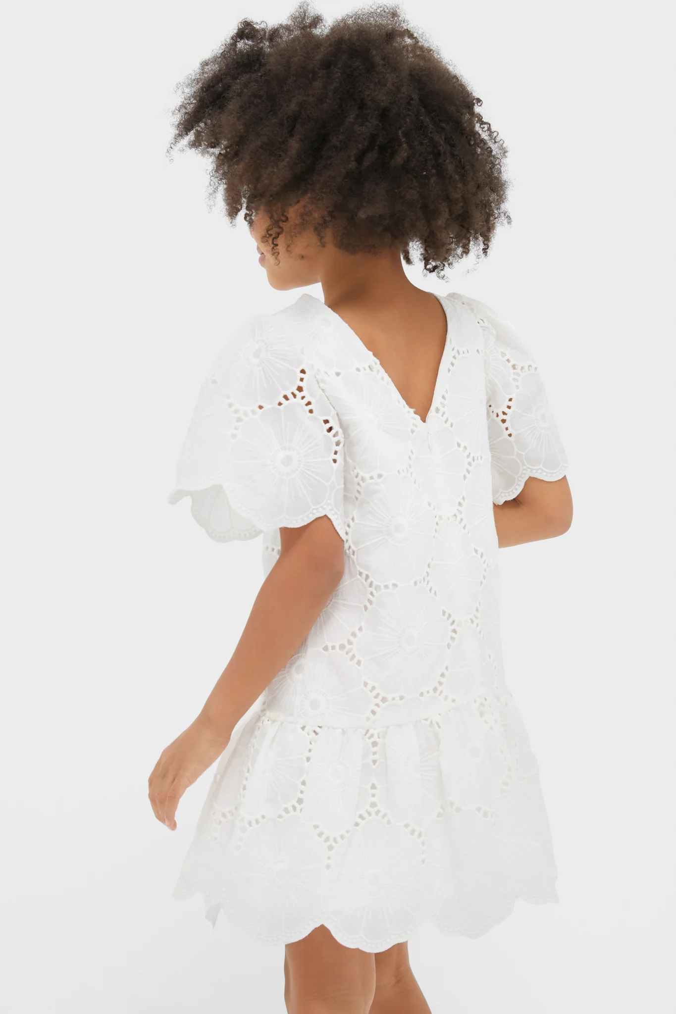 White Eyelet Dress - Image 6