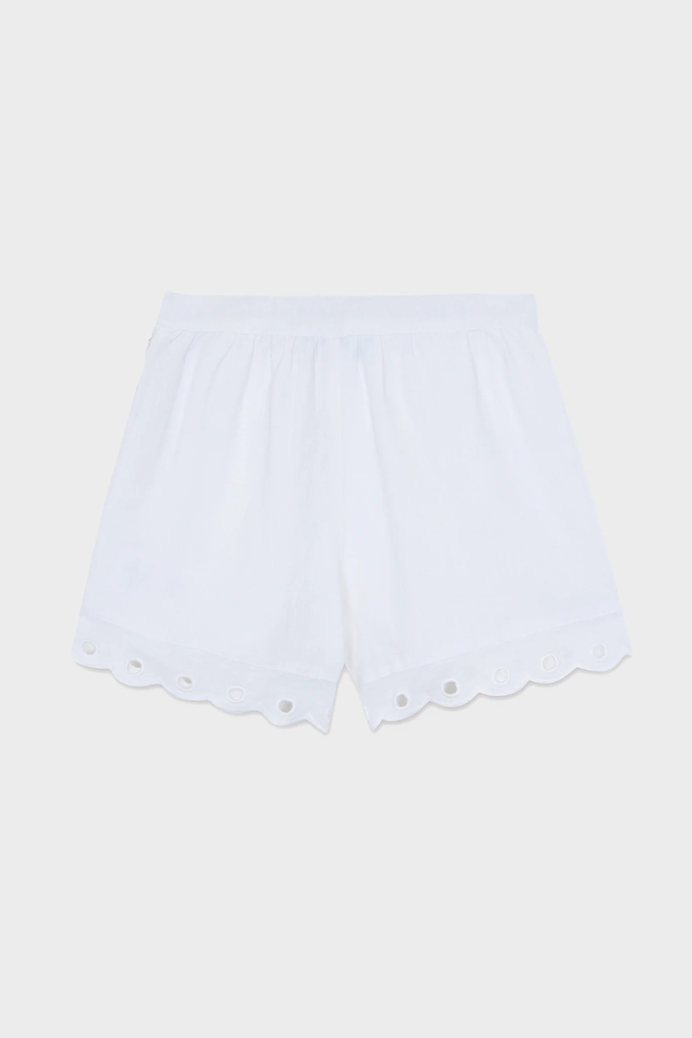 White Eyelet Shorts - Image 6