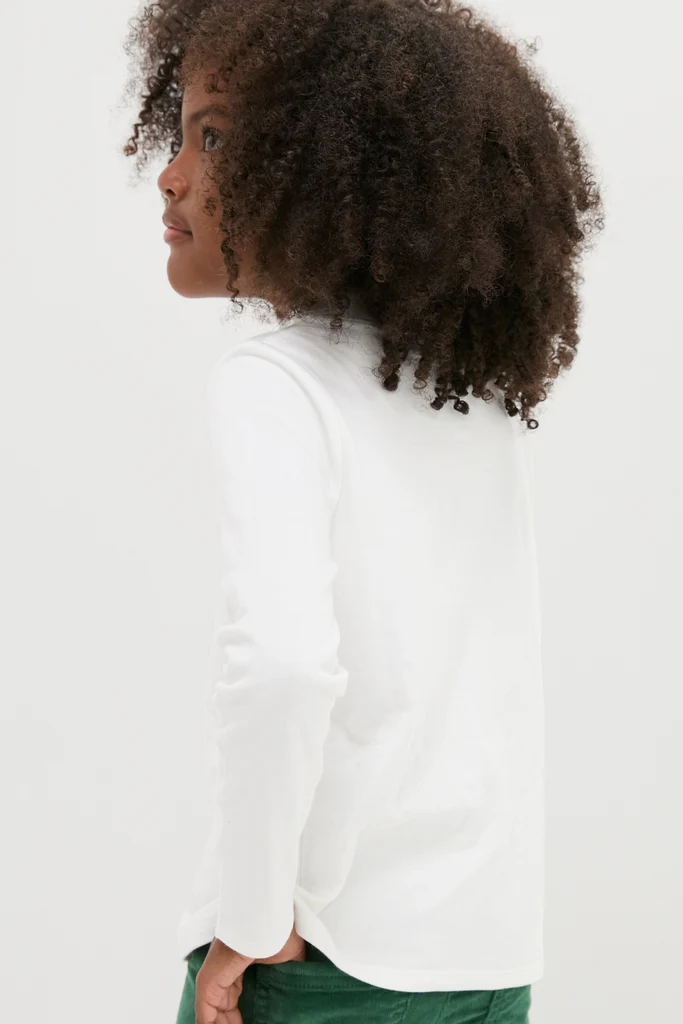 White Frank T-Neck - Image 4