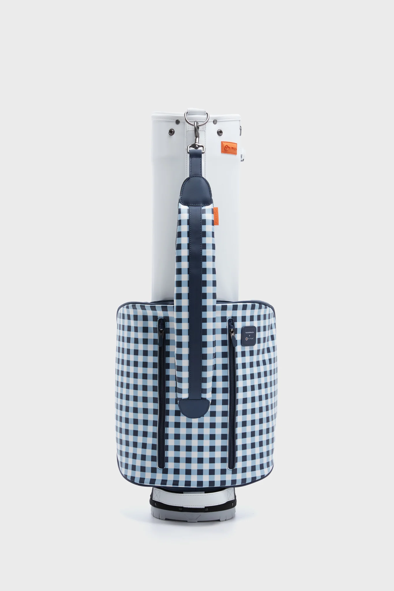 White Gingham MIY SL1 Golf Bag - Image 2