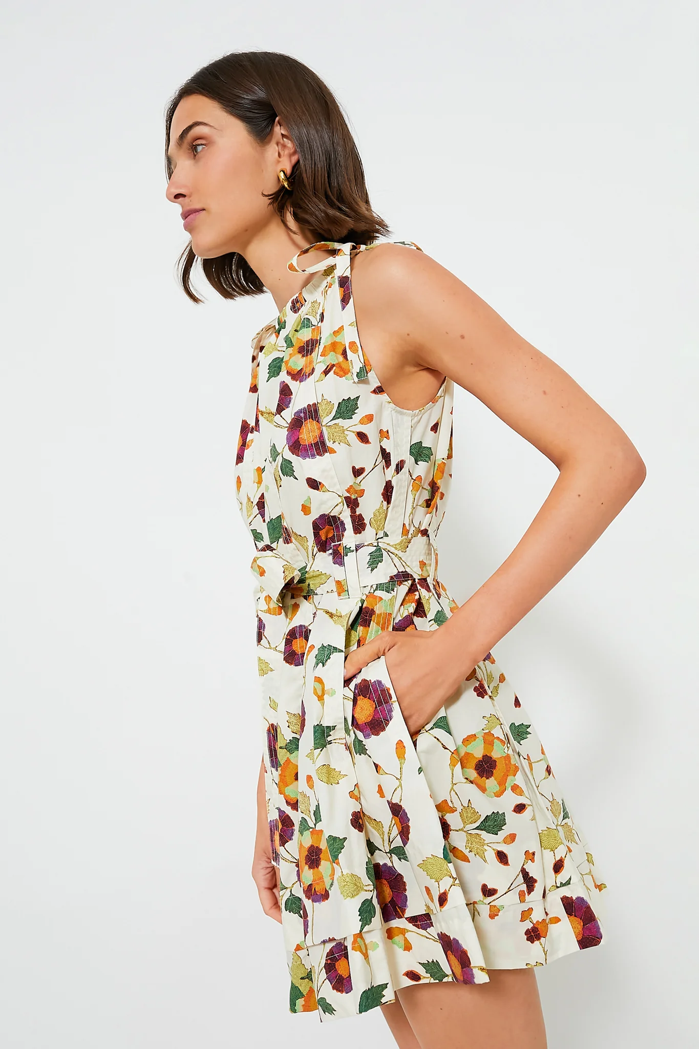 White Iris Brienne Dress - Image 3