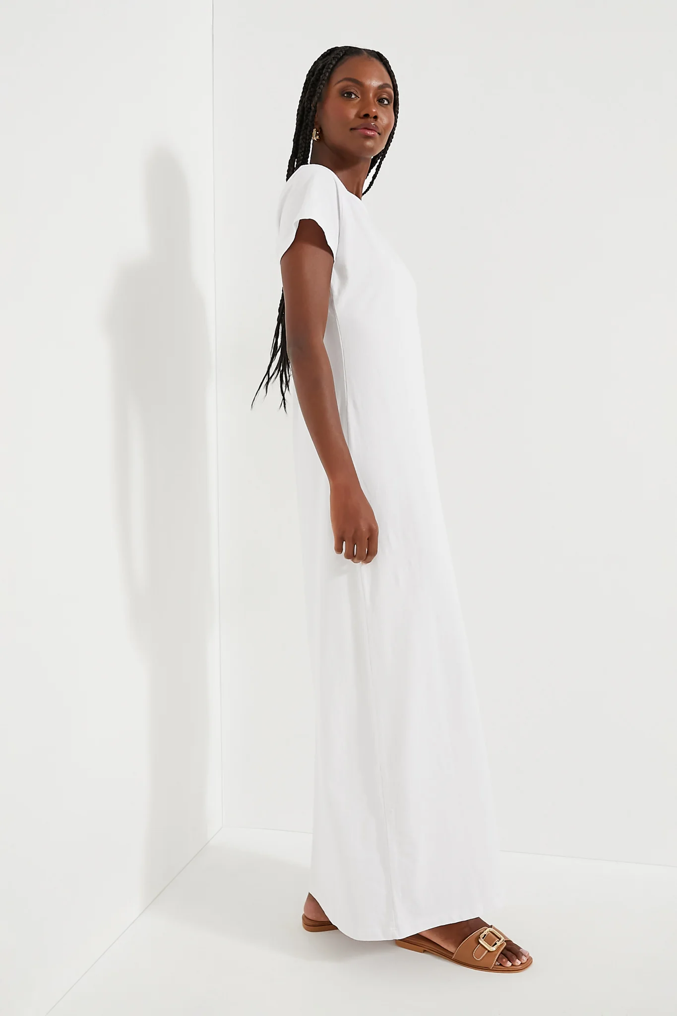 White Margo Maxi Dress - Image 2