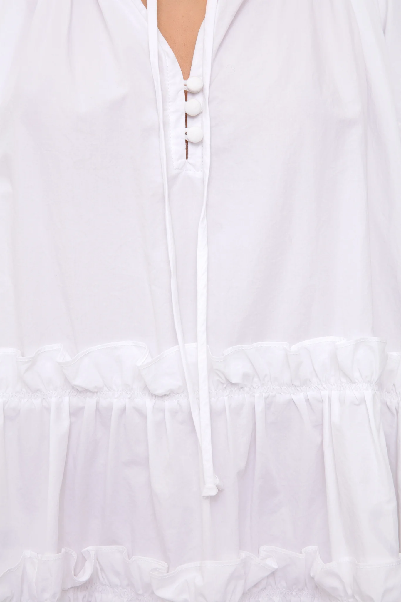 White Merritt Dress - Image 5