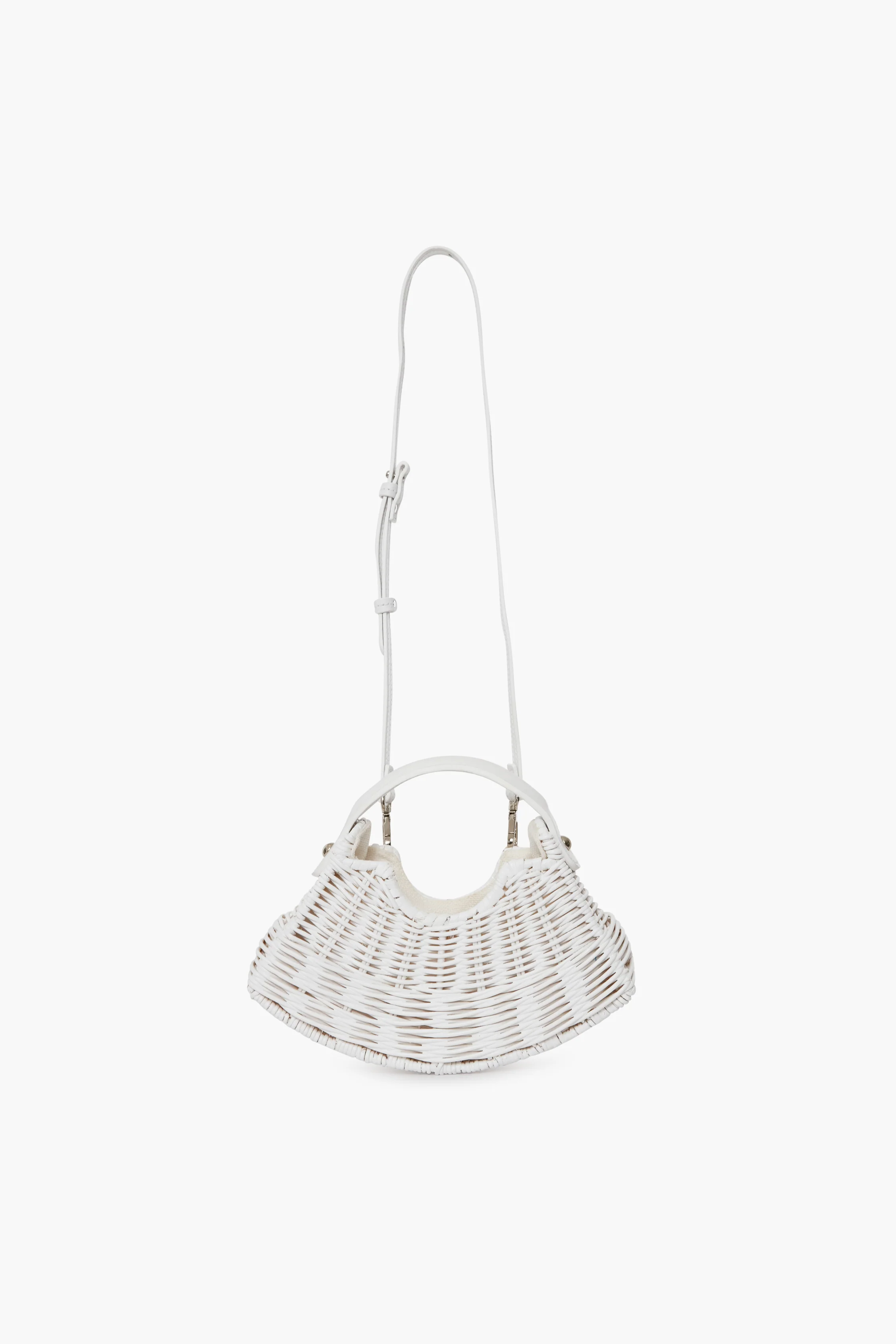 White Mini Fan Bag - Image 3