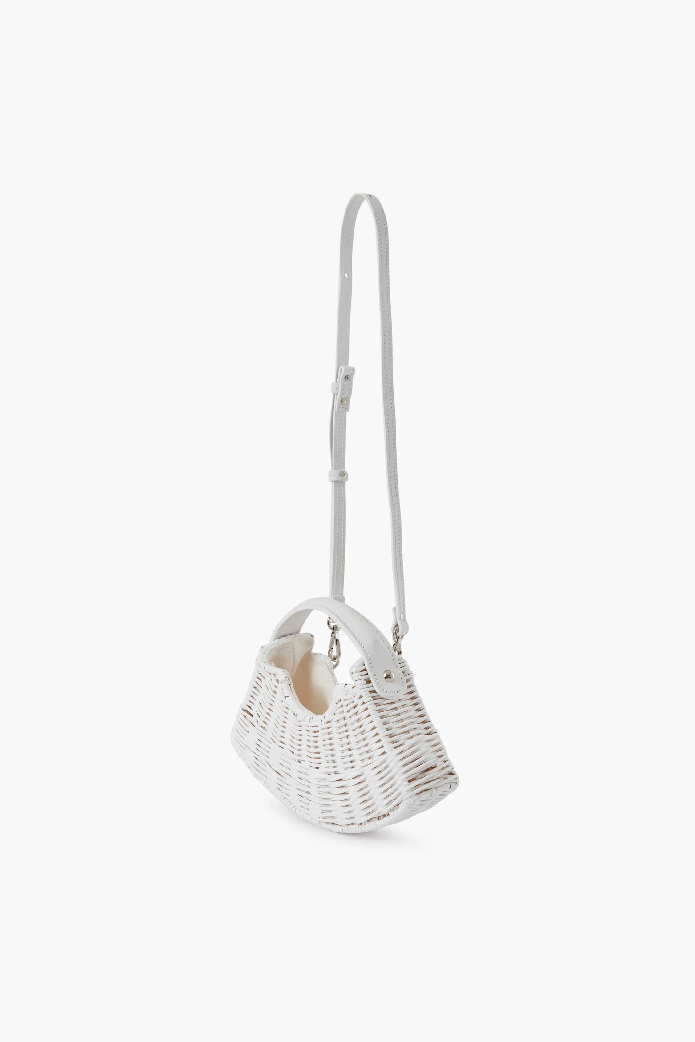 White Mini Fan Bag - Image 5