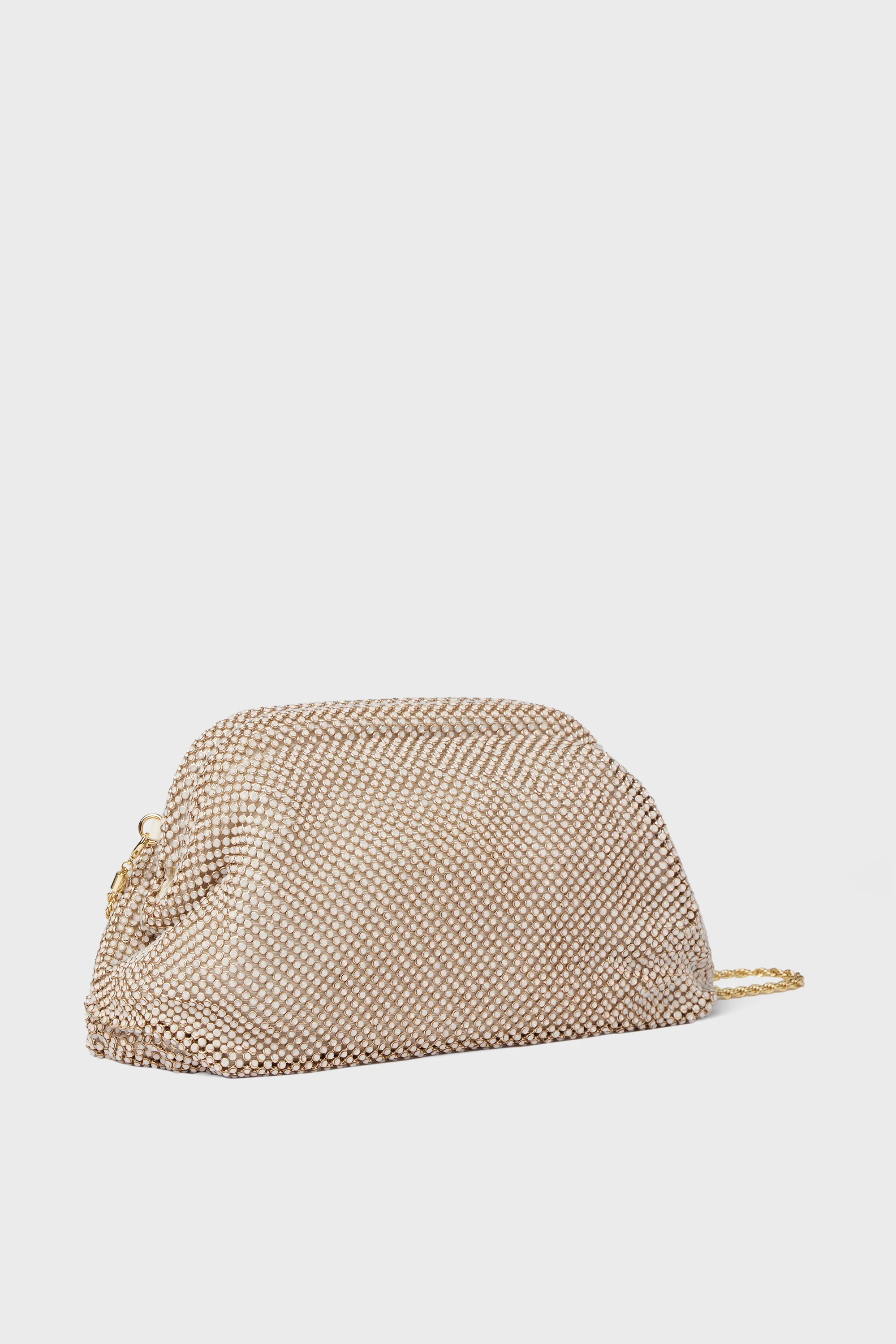 White Opal Diamante Doreen Clutch - Image 5