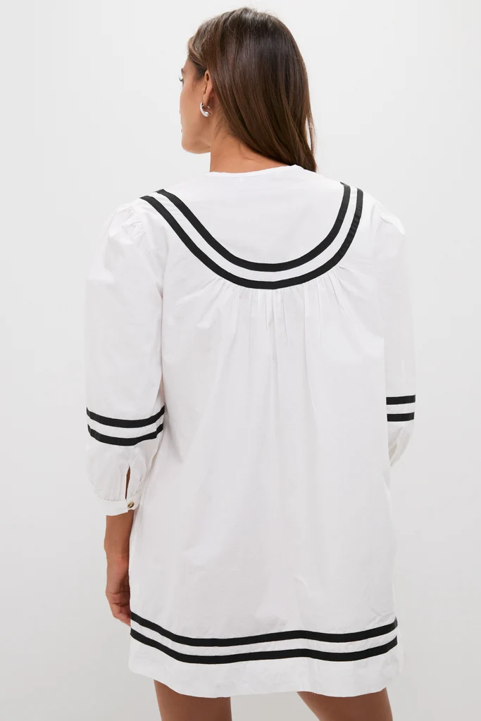 White Palina Mini Dress - Image 4