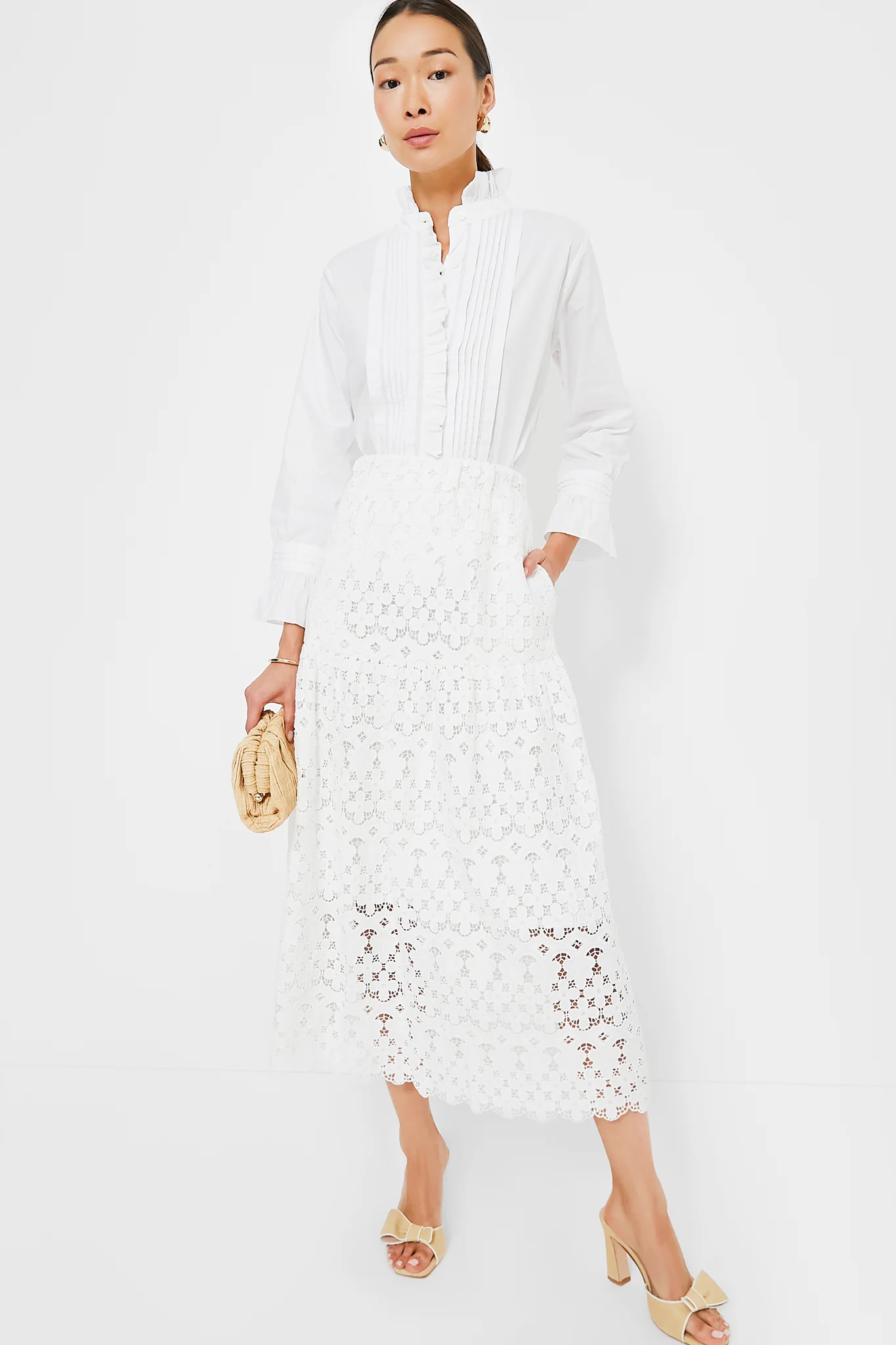 White Phoebe Blouse - Image 2