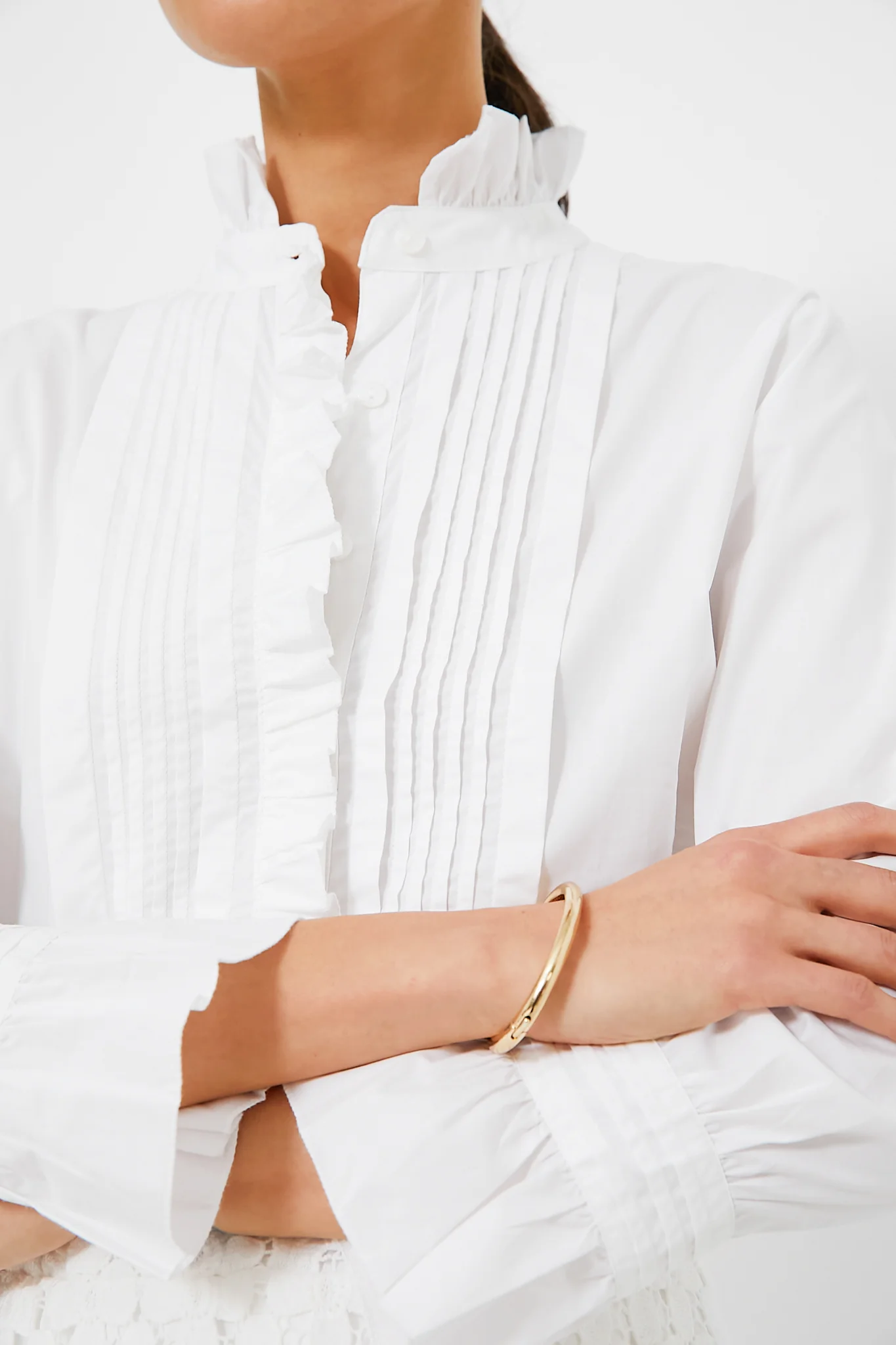 White Phoebe Blouse - Image 5