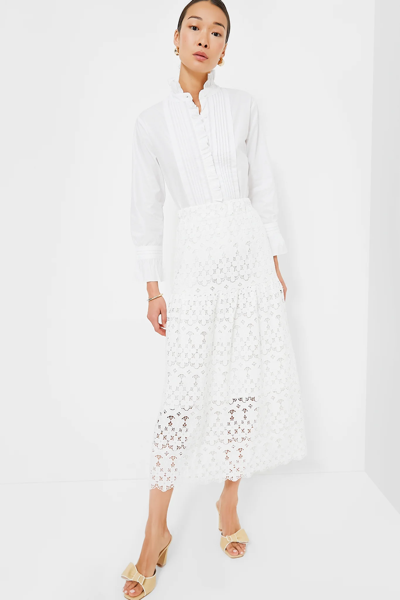 White Phoebe Blouse - Image 6