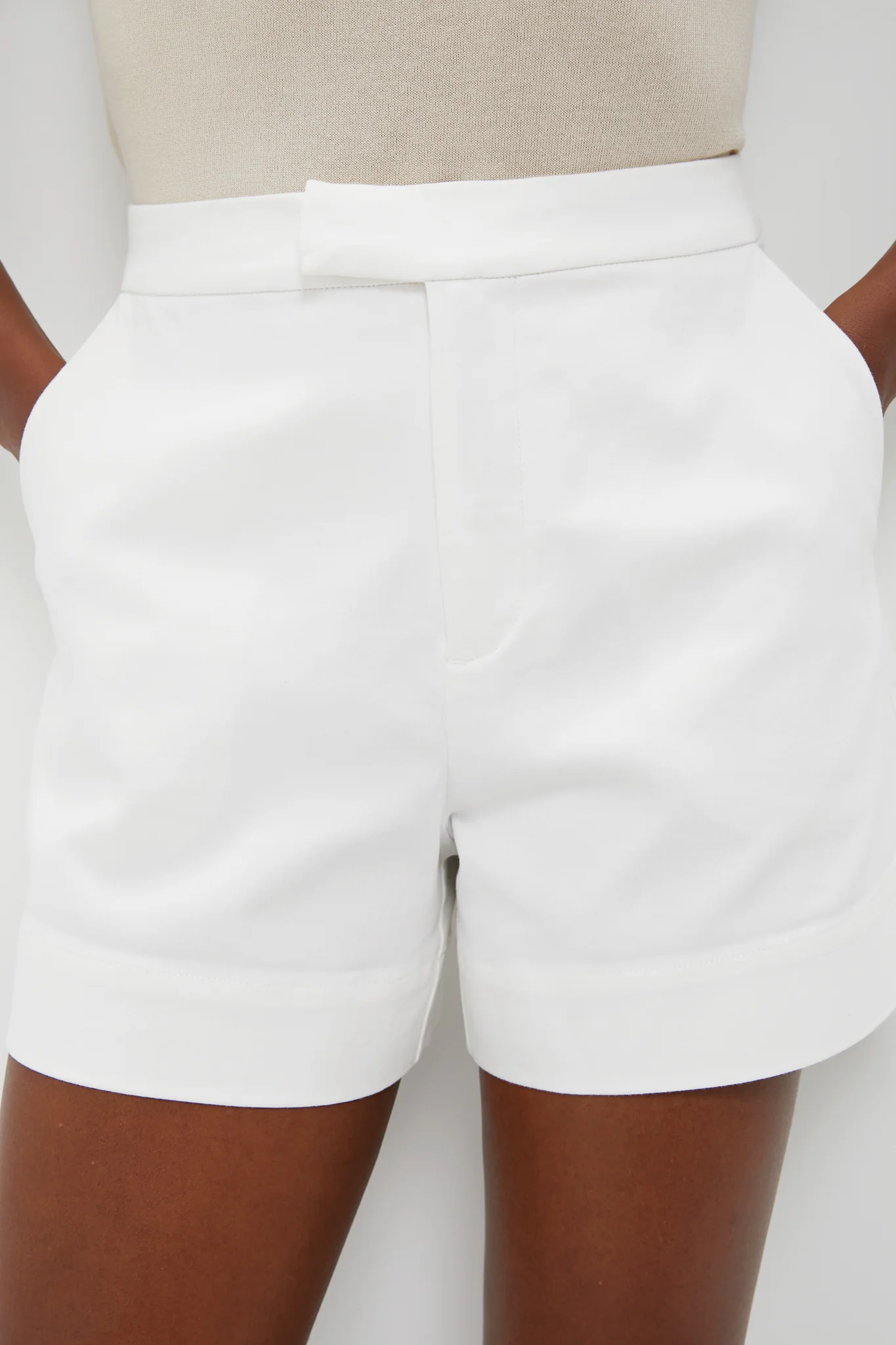 White Ruth Shorts - Image 5