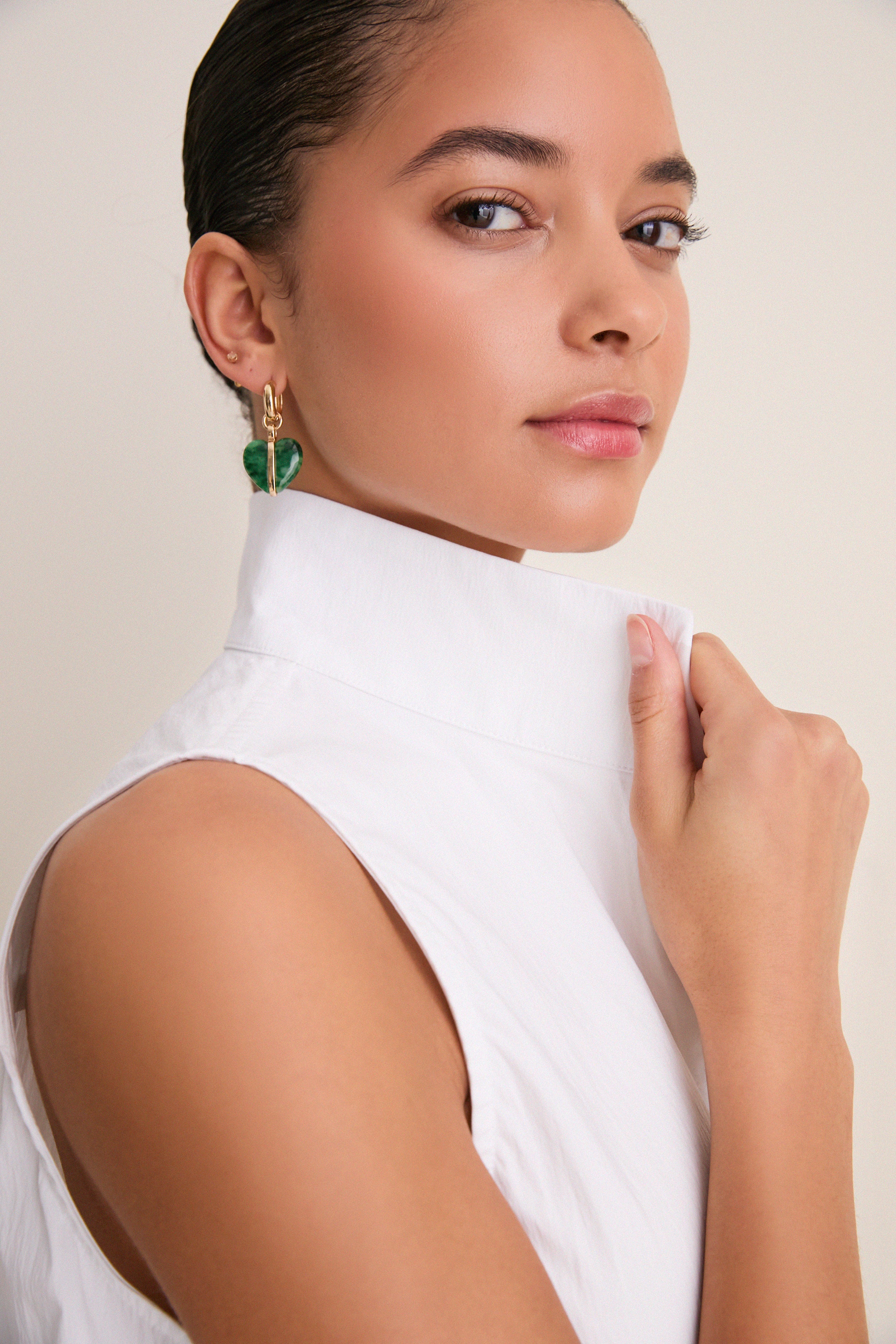 White Sleeveless Charlie Dress - Image 5