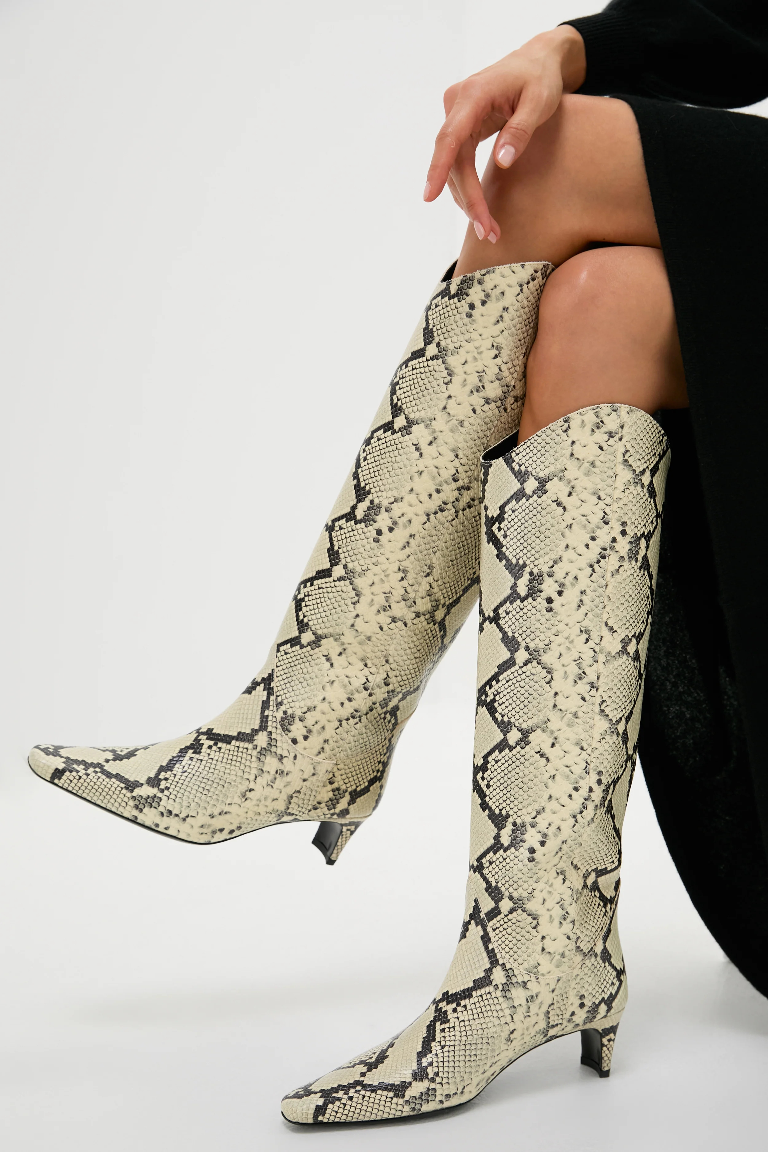 White Snake Western Wally Boot - Image 2