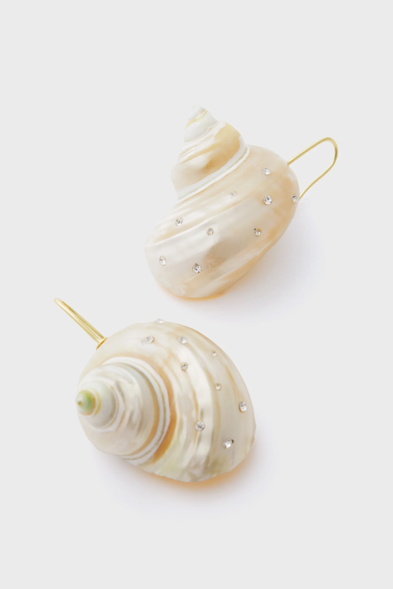 White Sundial Earrings - Image 4