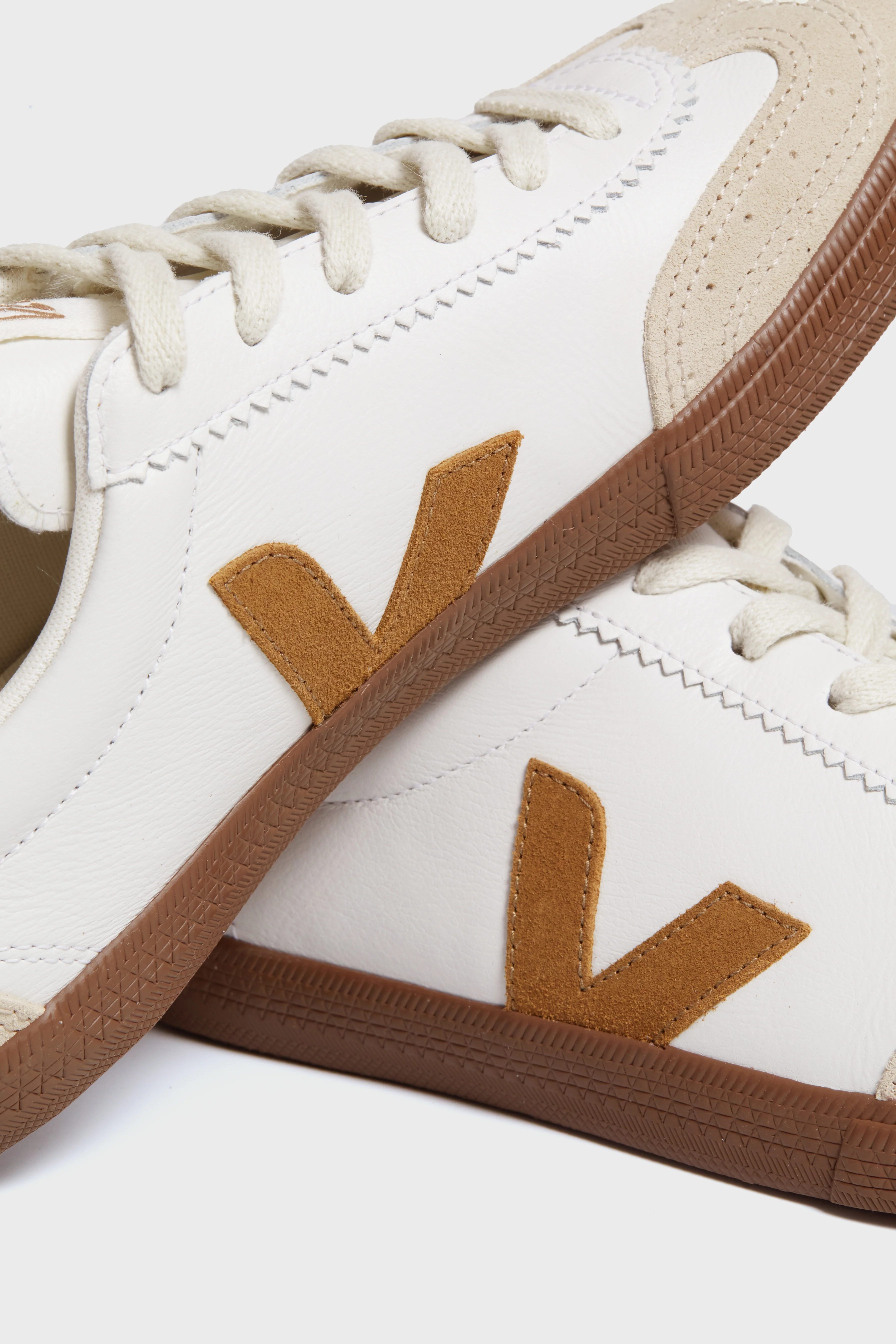 White Tent Bark Volley Sneakers - Image 5