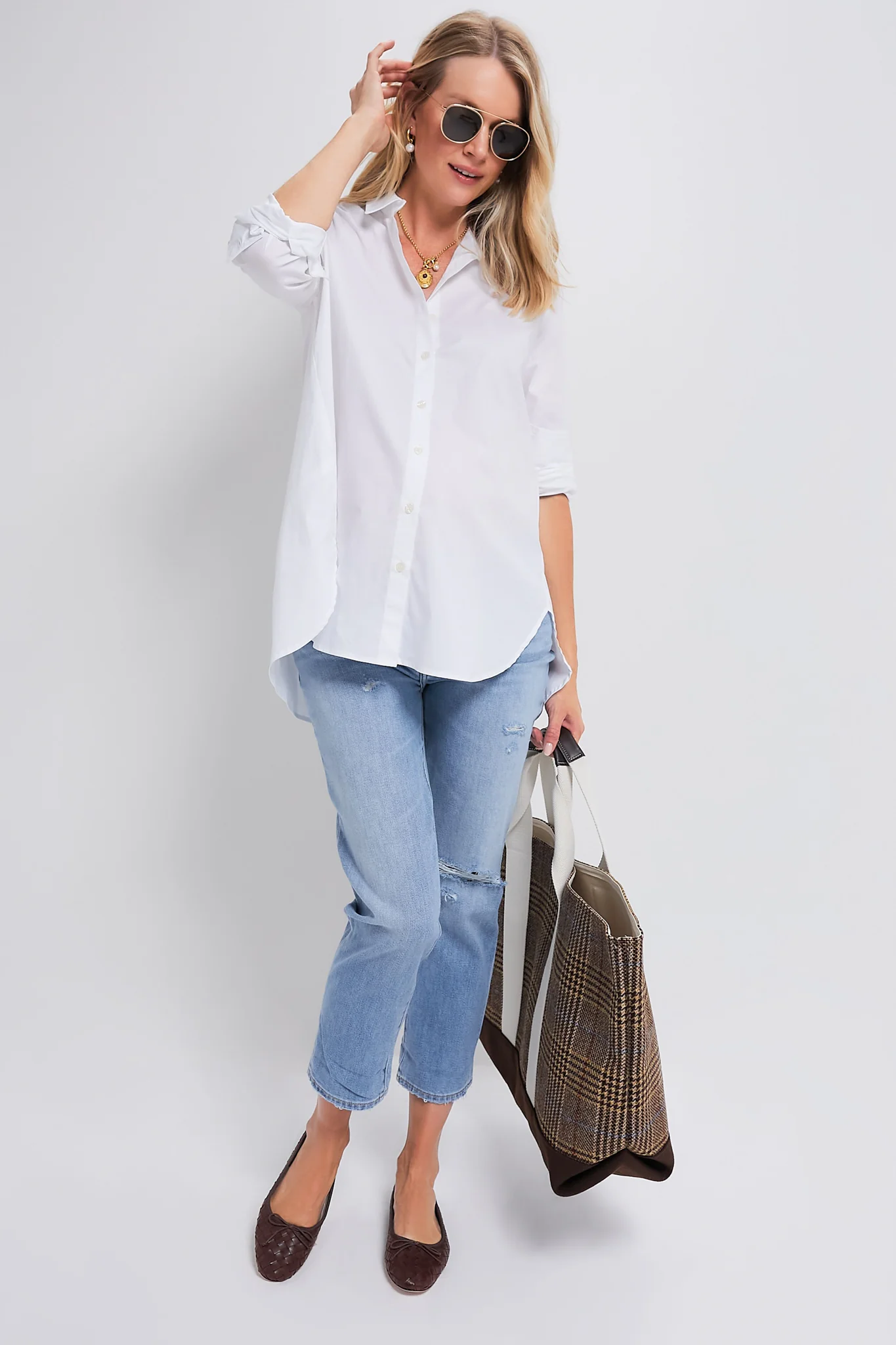 White The Classic Buttondown - Image 2