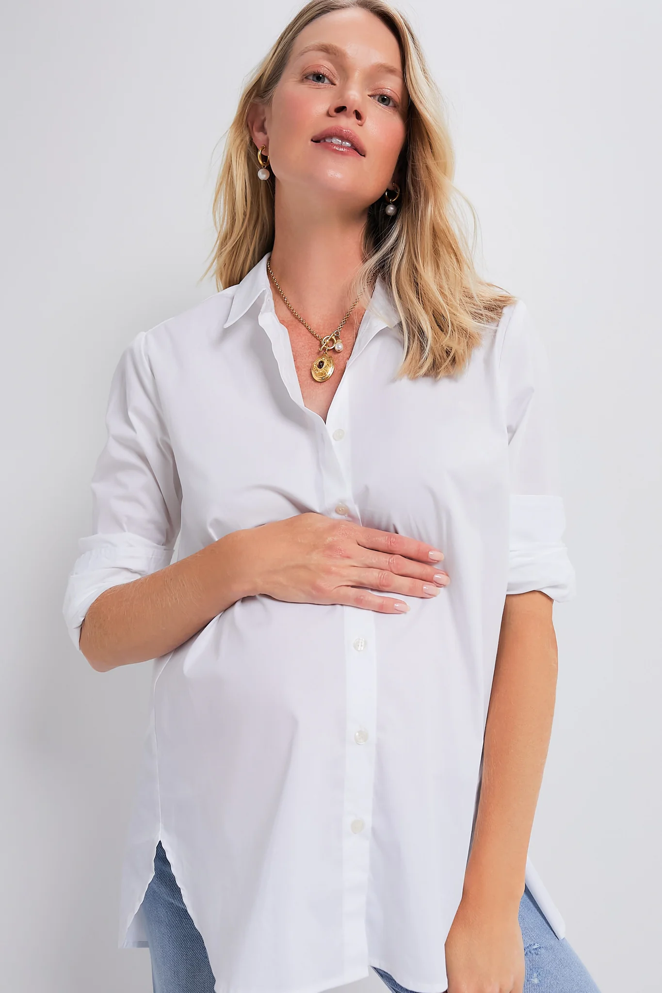 White The Classic Buttondown - Image 7