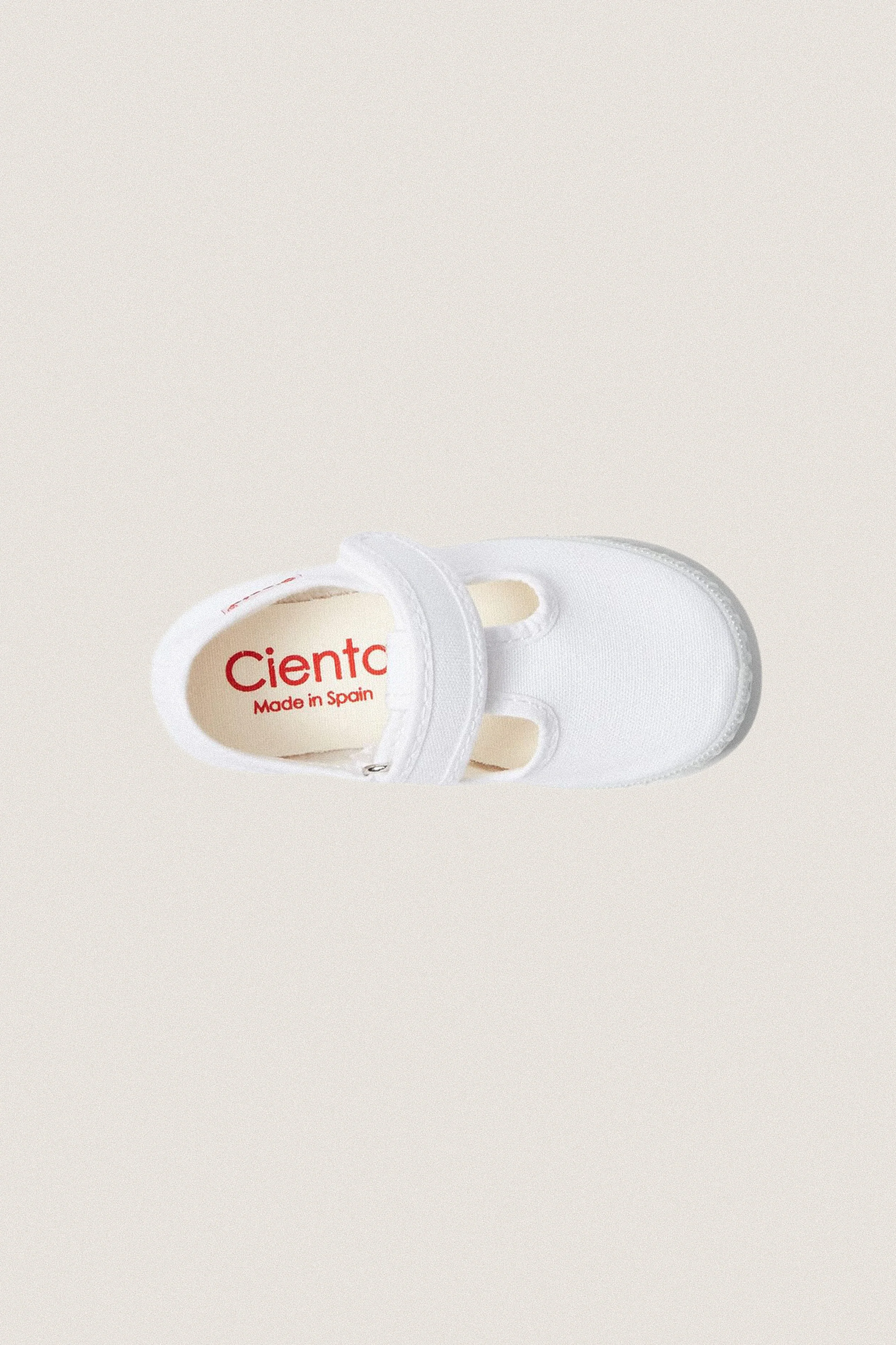 White Velcro T-Straps - Image 5