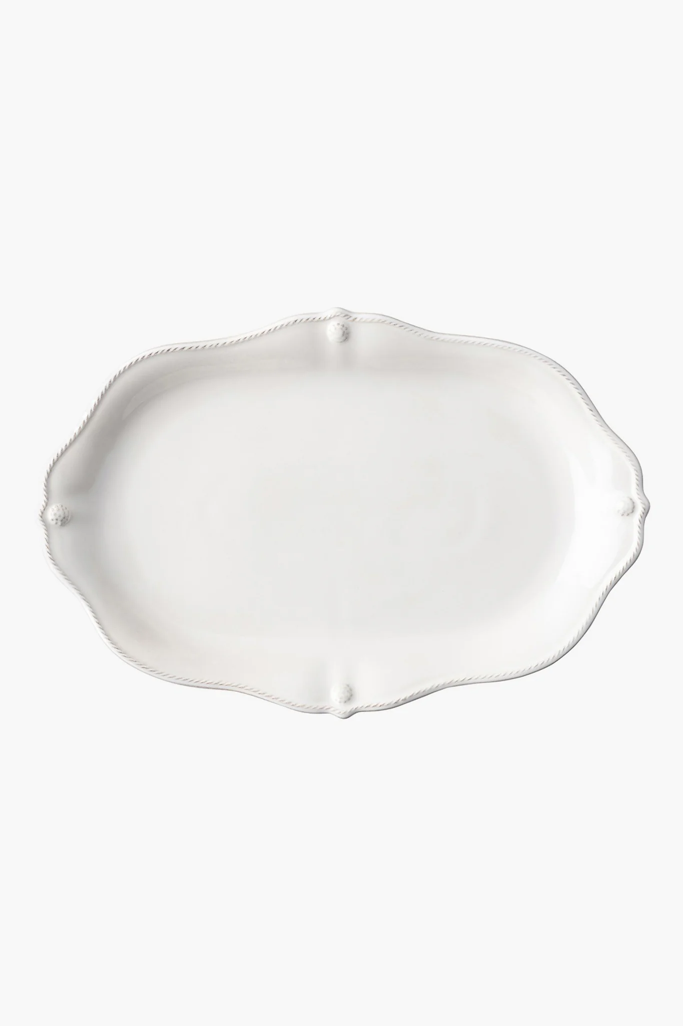 White Wash Berry and Thread 15" Platter