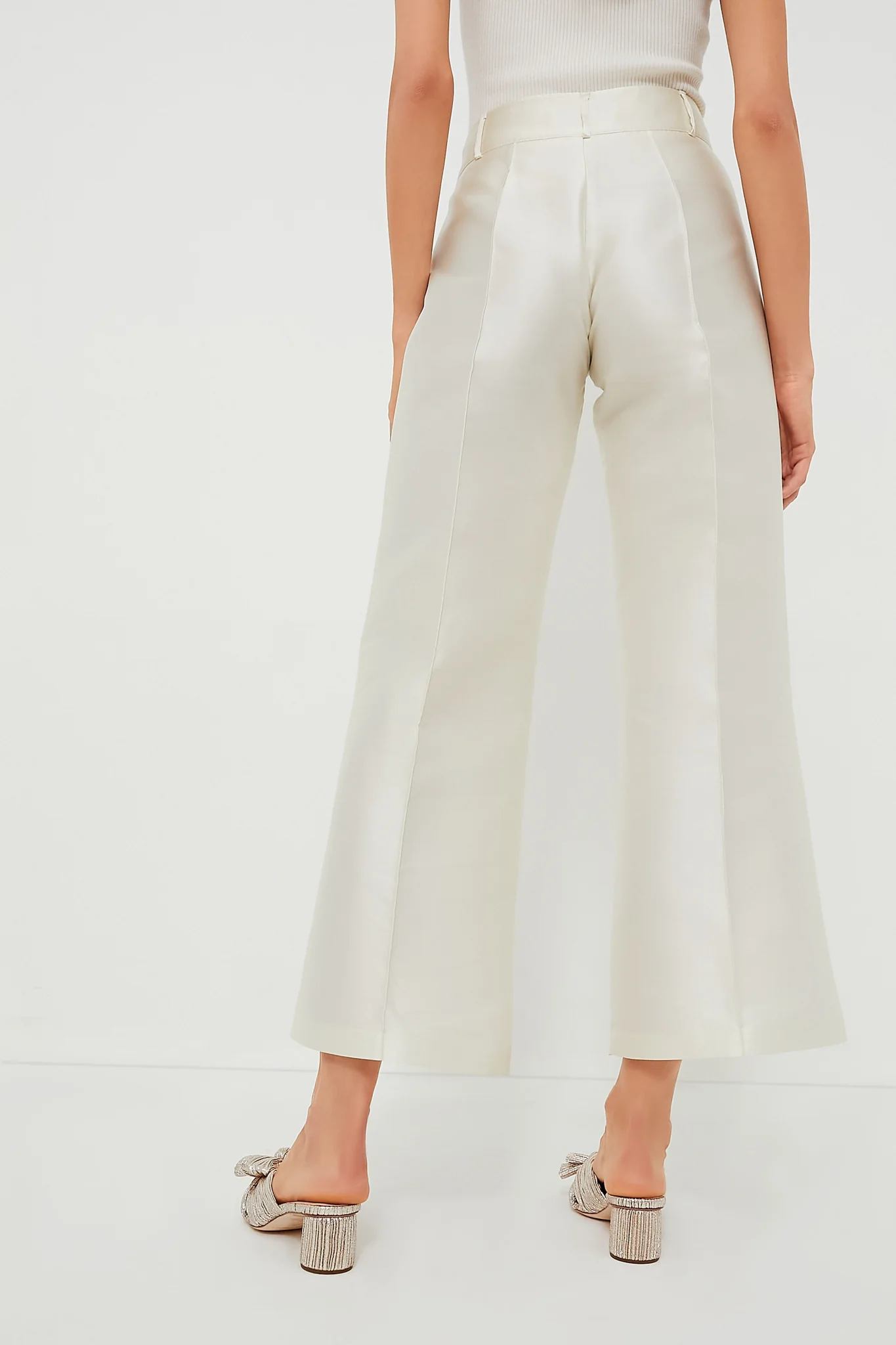 White Yoshitomo Smart Pants - Image 4